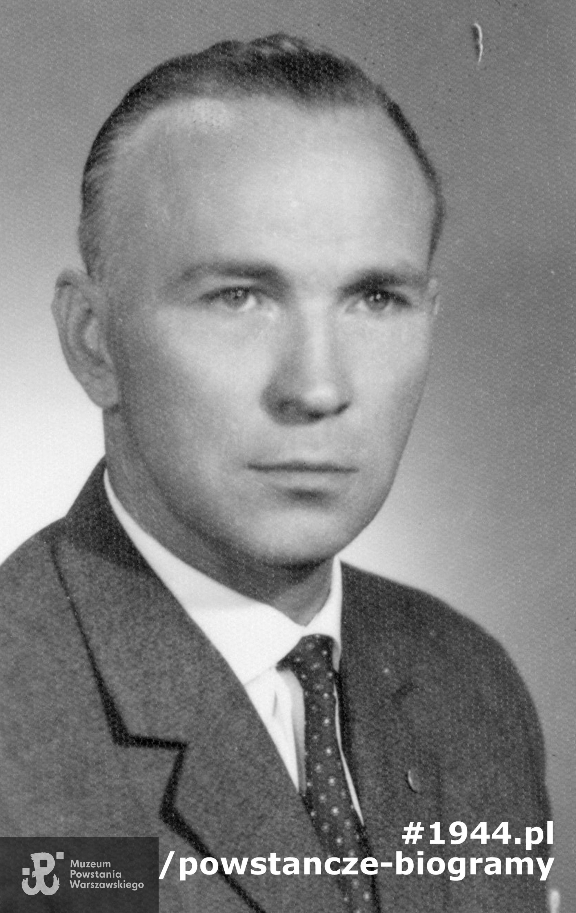 por. Tadeusz Kern-Jędrychowski ps. "Szrapnel" (1912-1995) Fot. ze zbiorów Muzeum Powstania Warszawskiego - materiały Jana Rockiego