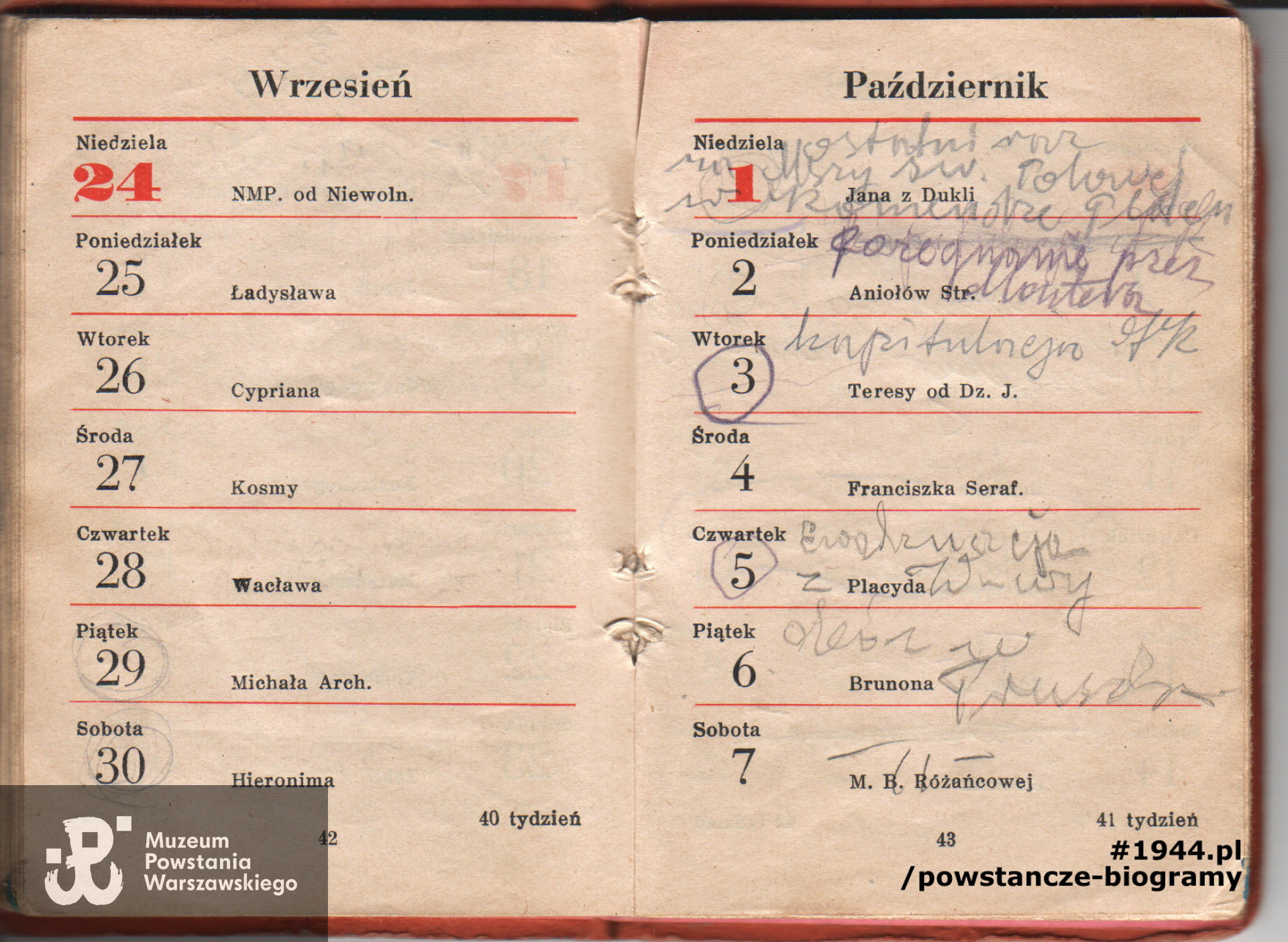 Z archiwum rodzinnego udostępniła p. Danuta Mikuła - Dobroń