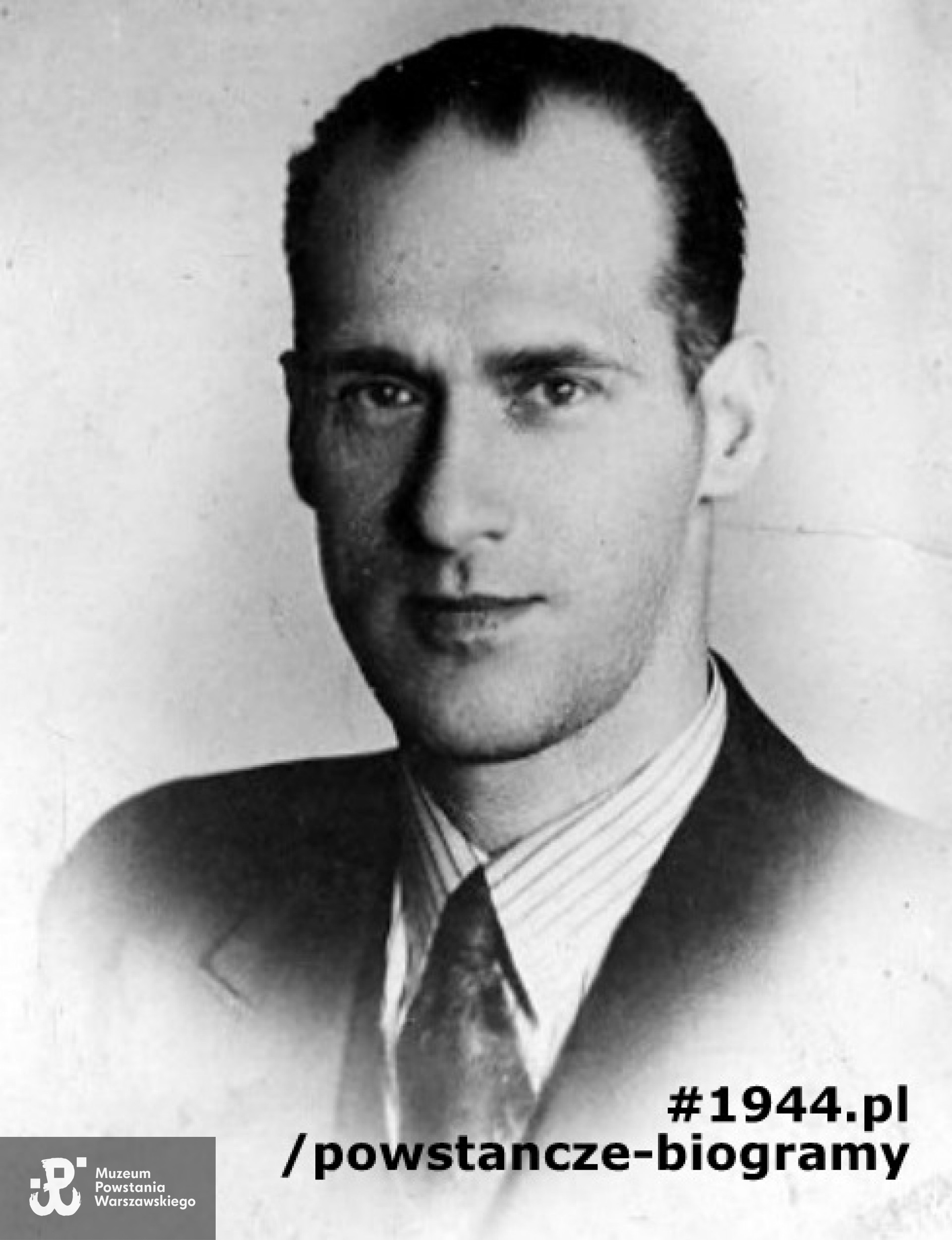 ppor. Edward Wepo ps. "Robak" (1908-1944). Fot. archiwum prywatne