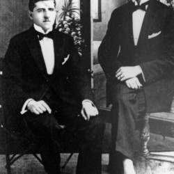 Bracia Henryk i Edmund Rondio. Zdjęcie z początku XX w. Fot. archiwum rodzinne.