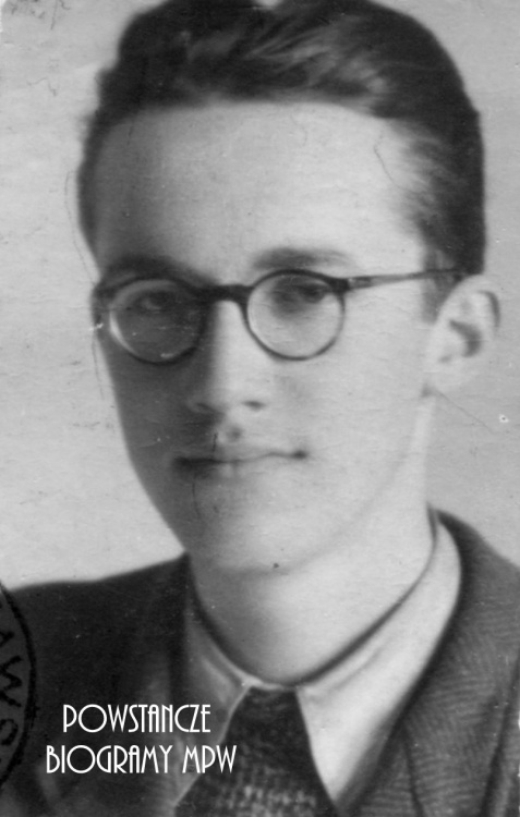 Wiesław Michał Kłosiński (1925-2011). Na zdjęciu około roku 1945. Fot. z archiwum rodzinnego Adriany Kłosińskiej