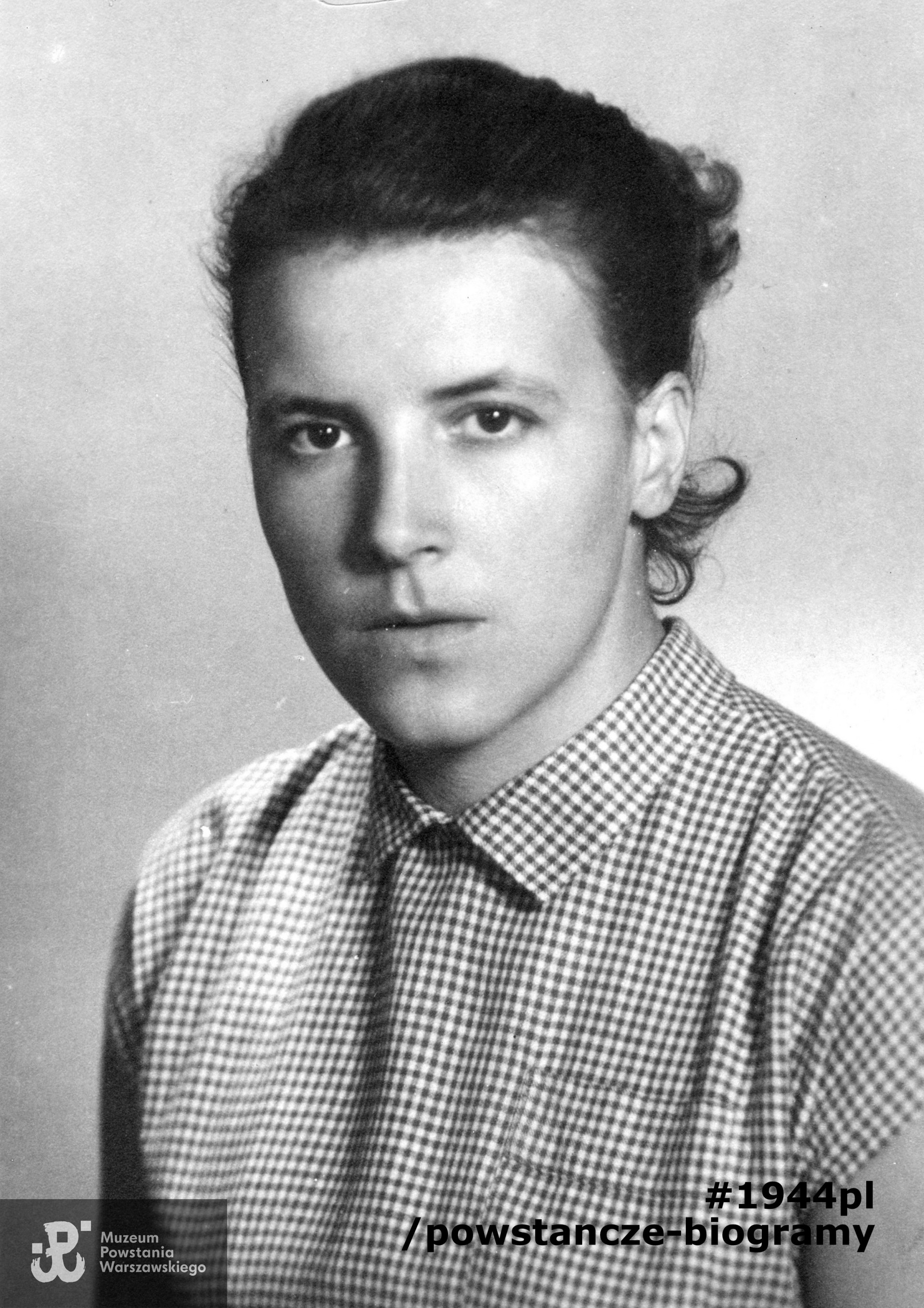 Zofia Chmaj. Fot. materiały do Słownika Uczestników PW - zbiór WIEPW