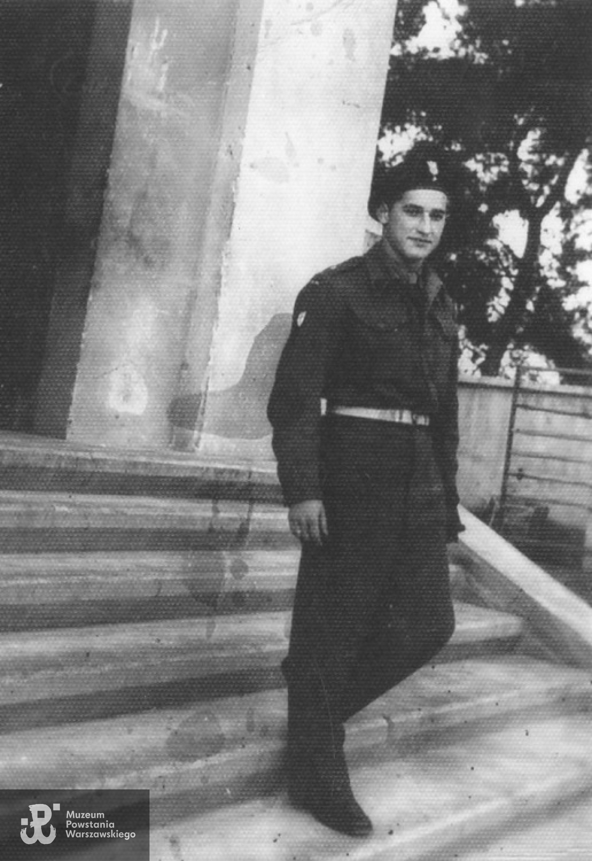 Jako żołnierz II Korpusu - Włochy, 1946 rok. Fot. materiały do Słownika Biograficznego Uczestników PW - Pokój Kombatanta