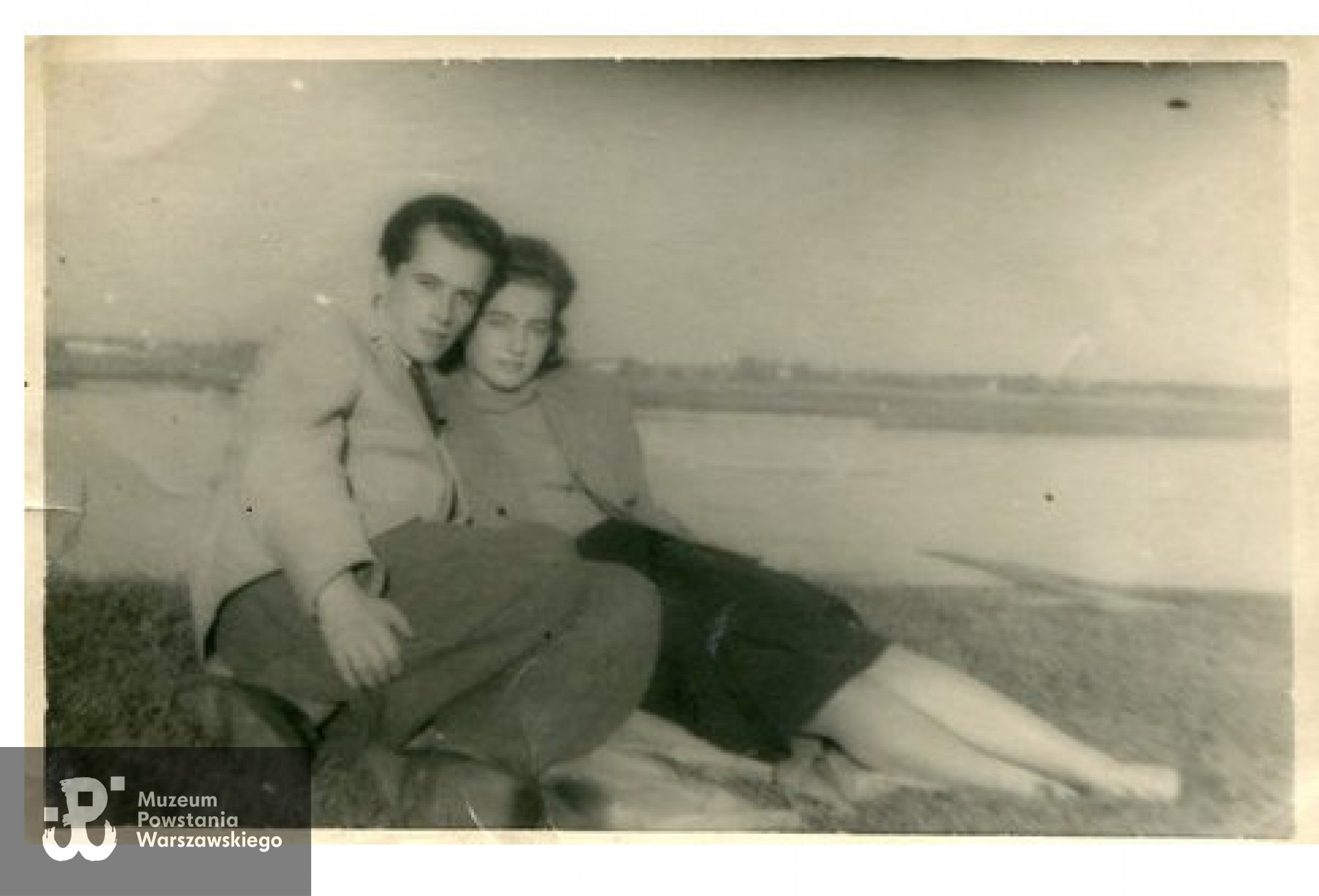 Wenancjusz i Ryta Kuklińscy nad Wisłą - lata konspiracji. Fot. z archiwum rodzinnego Julitty Surmackiej z domu Kuklińskiej