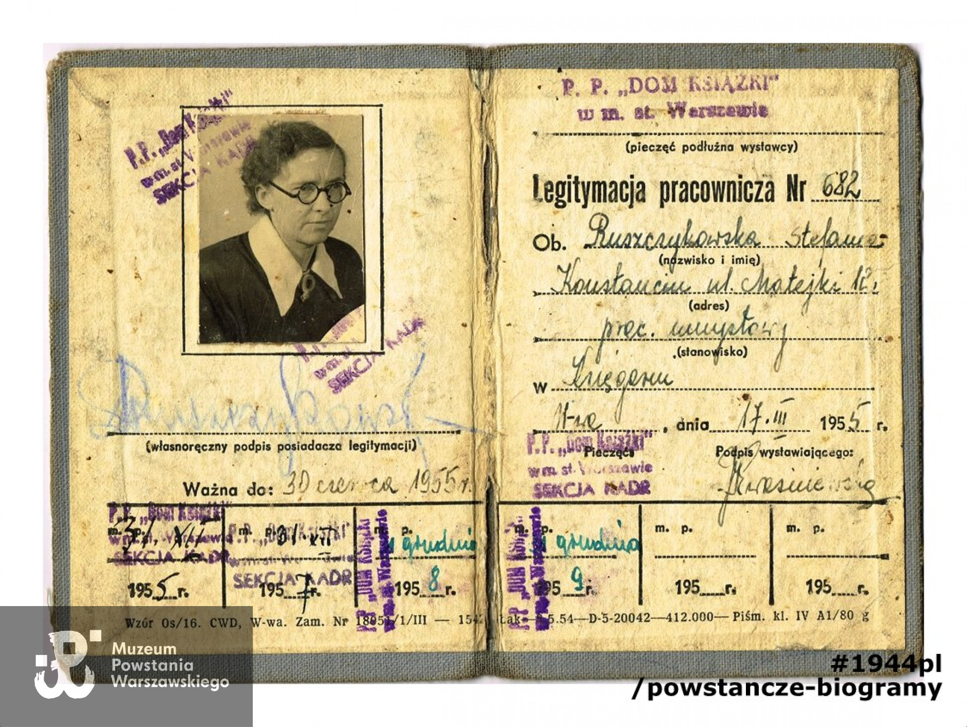 Dokument z archiwum rodzinnego p. Małgorzaty Karoliny Piekarskiej.