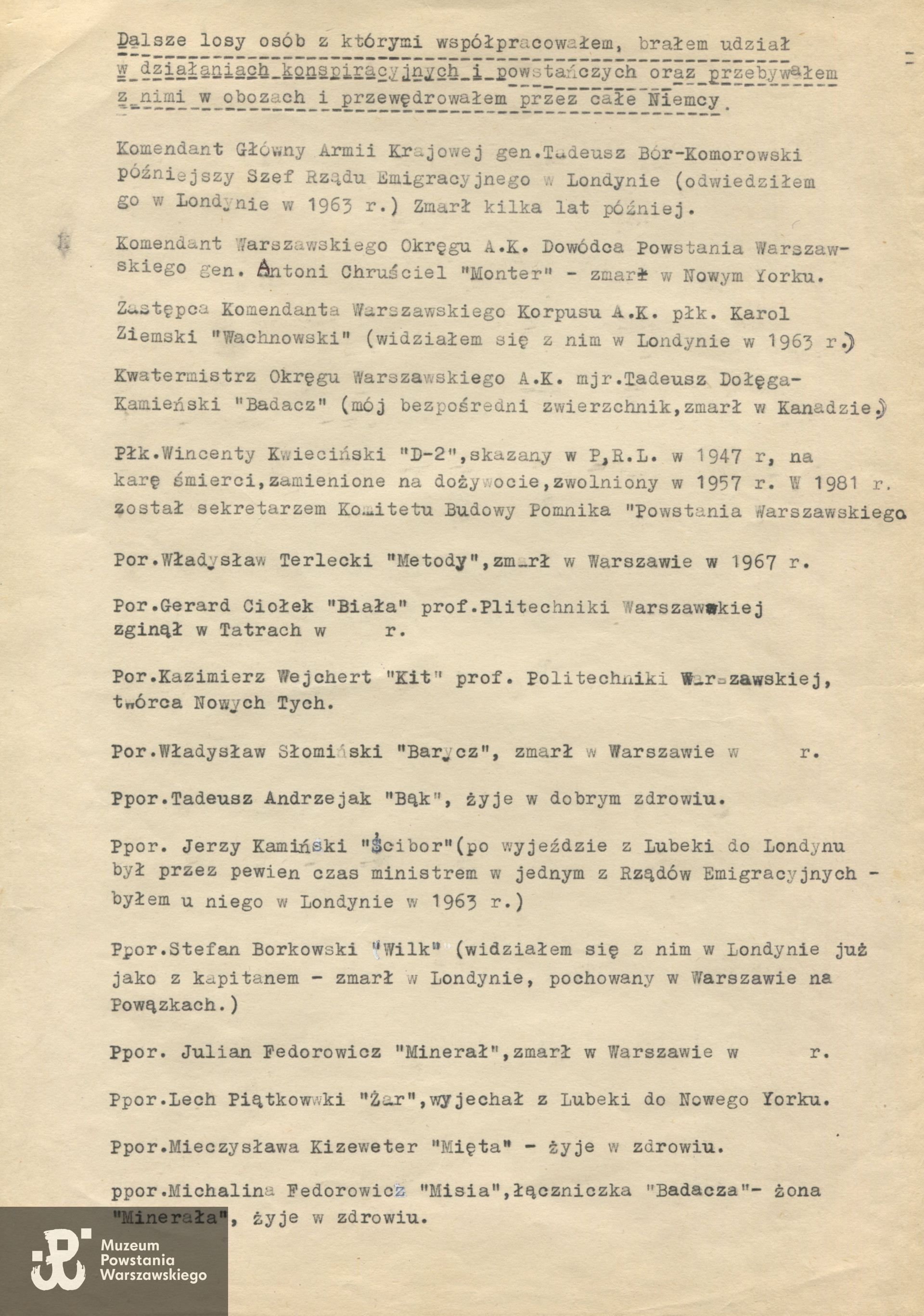 Dokument  ze zbiorów rodzinnych