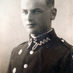 Józef Trzciński w mundurze Wojska Polskiego - Dęblin, 1935 r. Fot. z archiwum rodzinnego Magdaleny Trzcińskiej