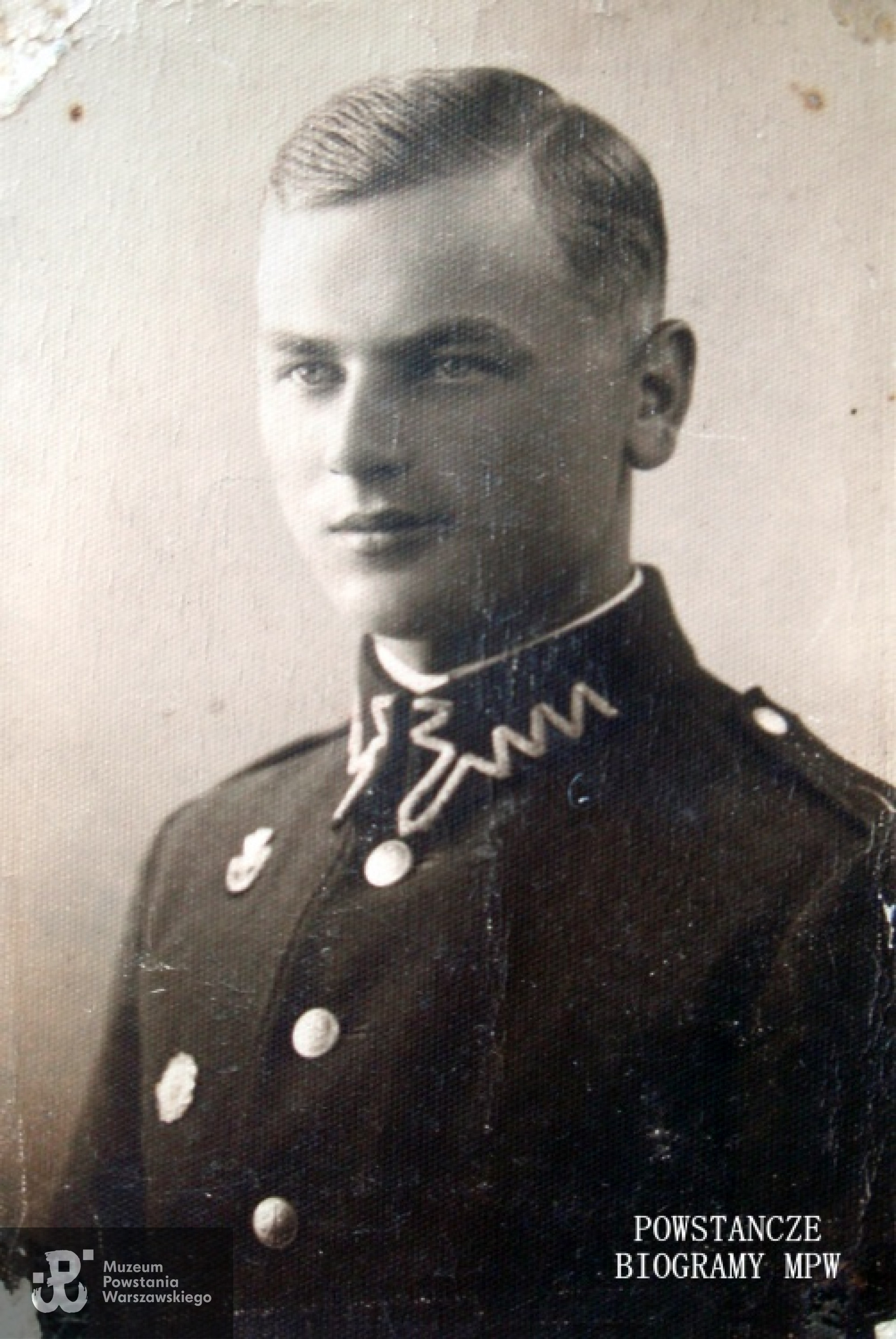 Józef Trzciński w mundurze Wojska Polskiego - Dęblin, 1935 r. Fot. z archiwum rodzinnego Magdaleny Trzcińskiej