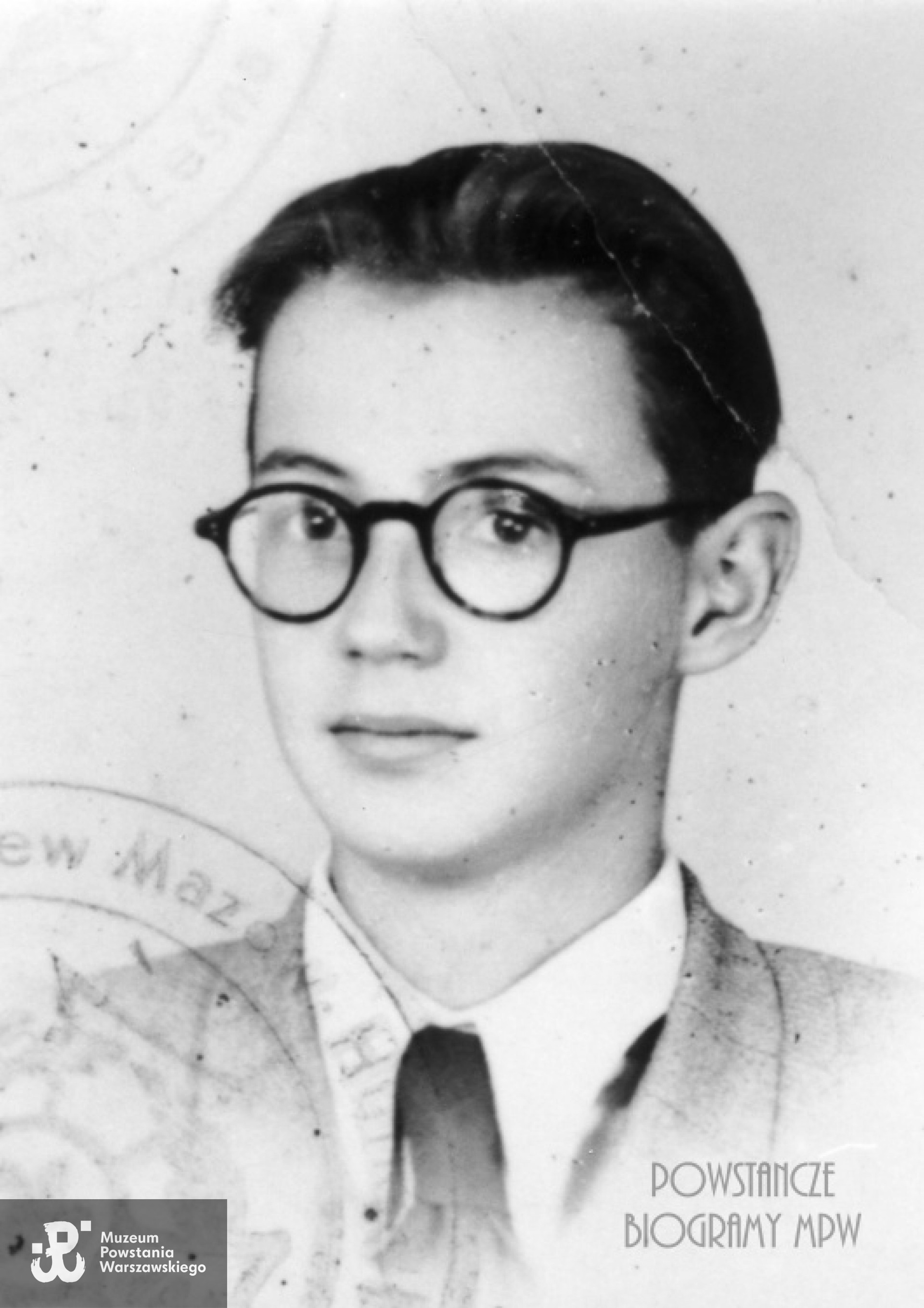 Maciej Krokos ps. "Tygrys" . Fot. AR MPW