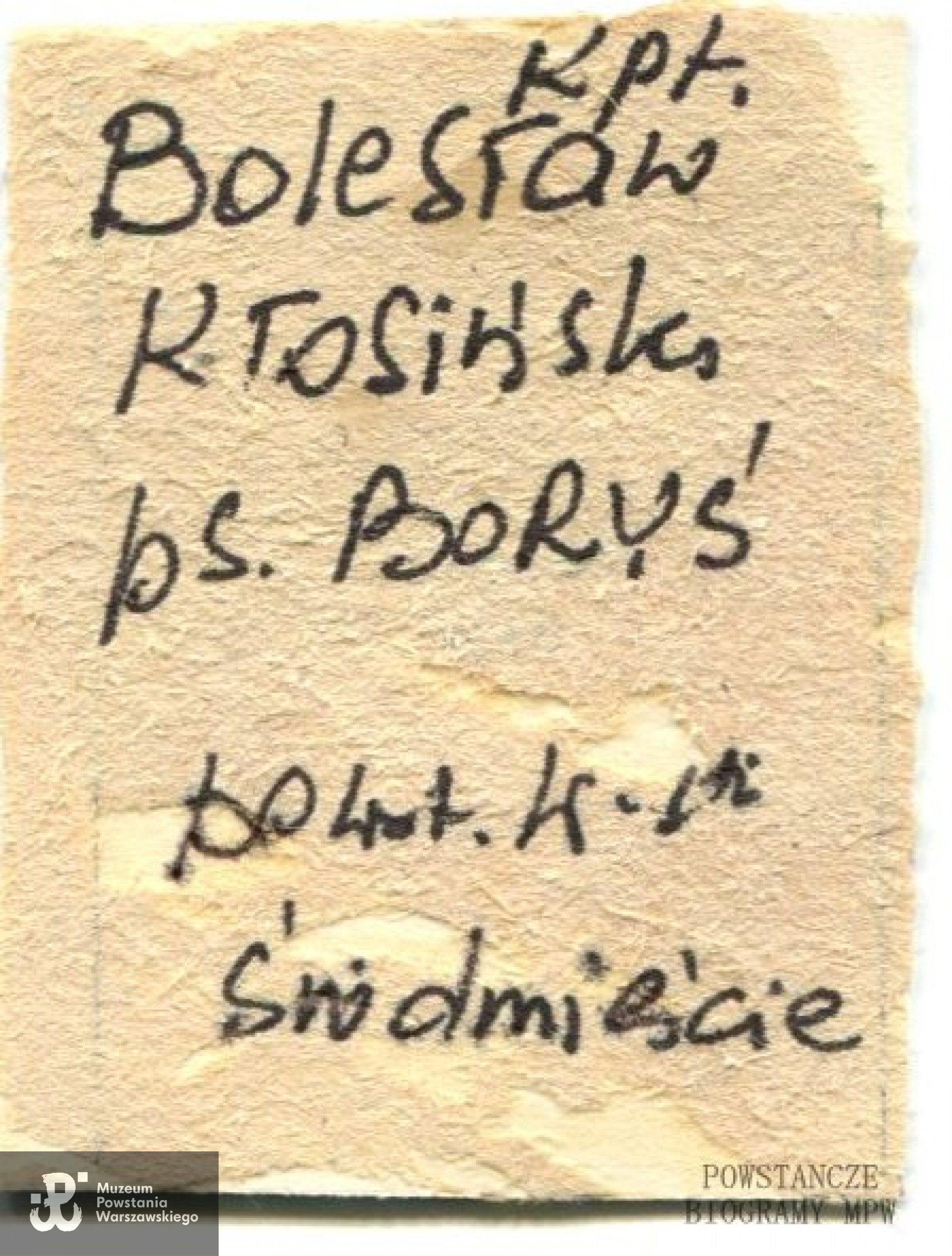 Z archiwum  rodzinnego Adriany Zawadzkiej - Kłosińskiej