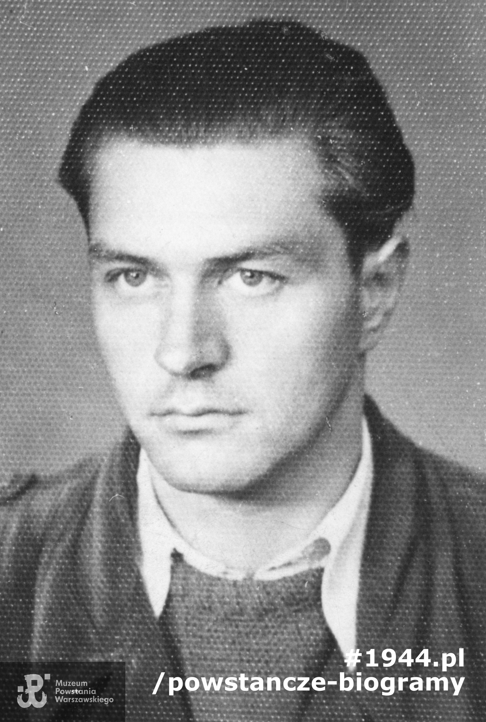 ppor. Kazimierz Antoni Sheybal "Antek" (1920-2003). Fot. ze zbiorów Muzeum Powstania Warszawskiego - materiały Jana Rockiego