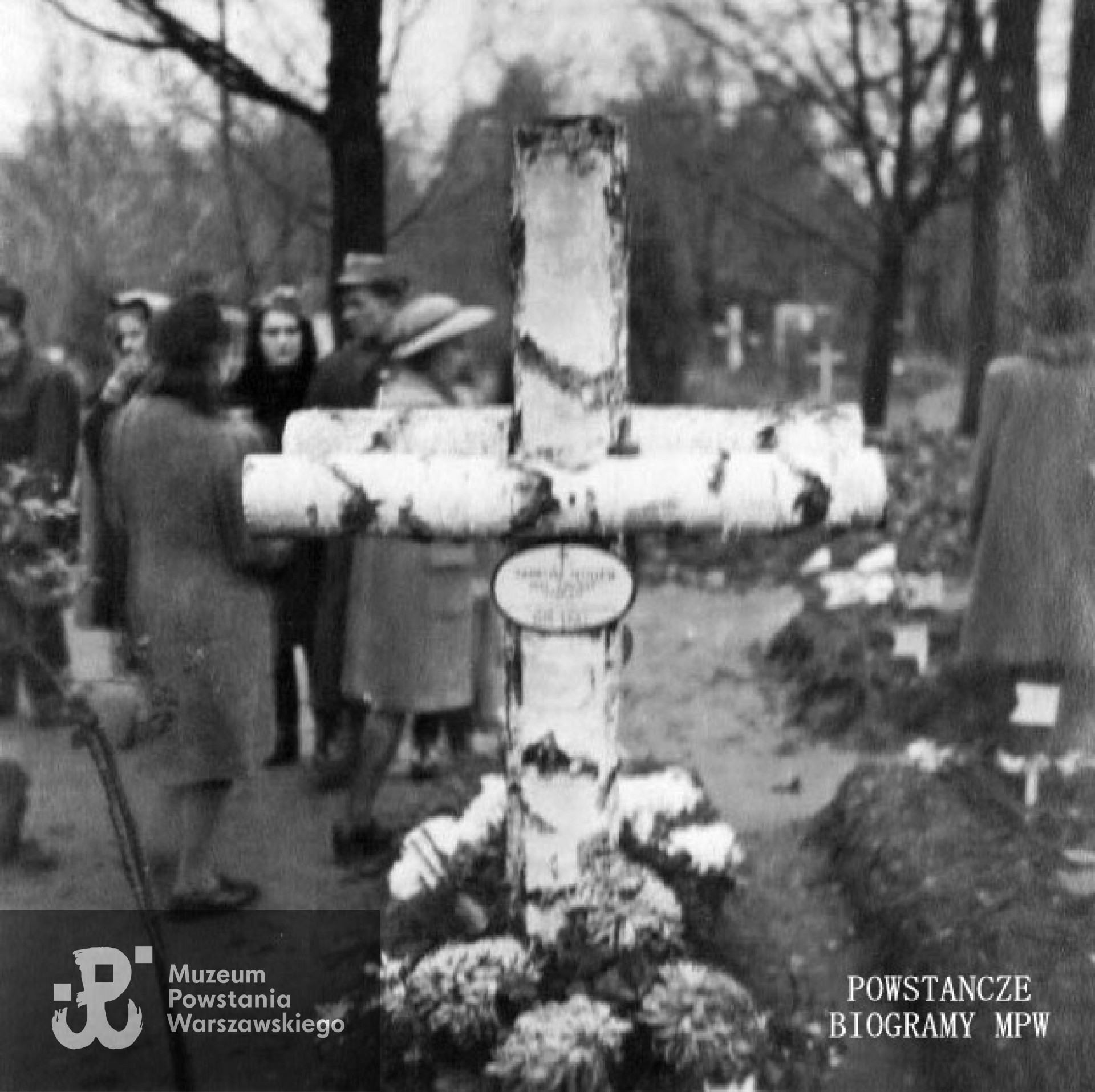 Pogrzeb Bronka (Stefana) Wiśniewskiego ps. "Mucha". Fot. z archiwum rodzinnego Michała Jandy