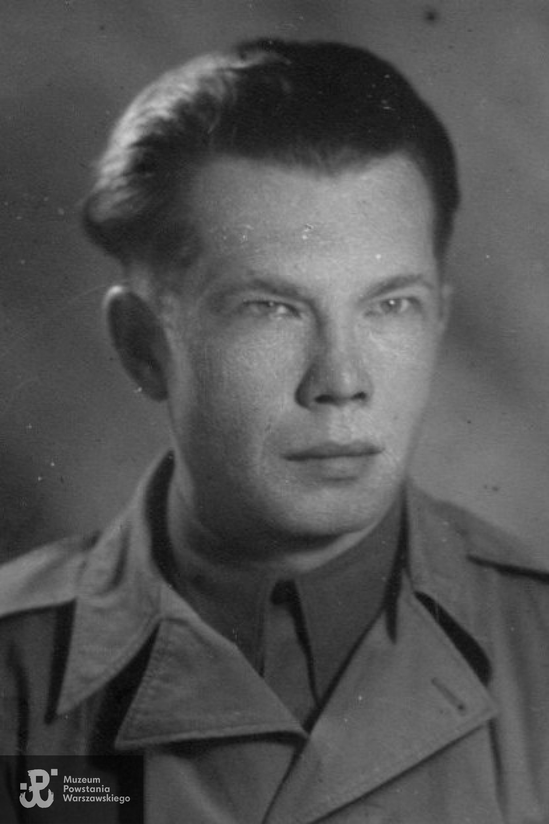 Adolf Moczulski w roku 1944. Zdjęcie z archiwum rodzinnego córki.