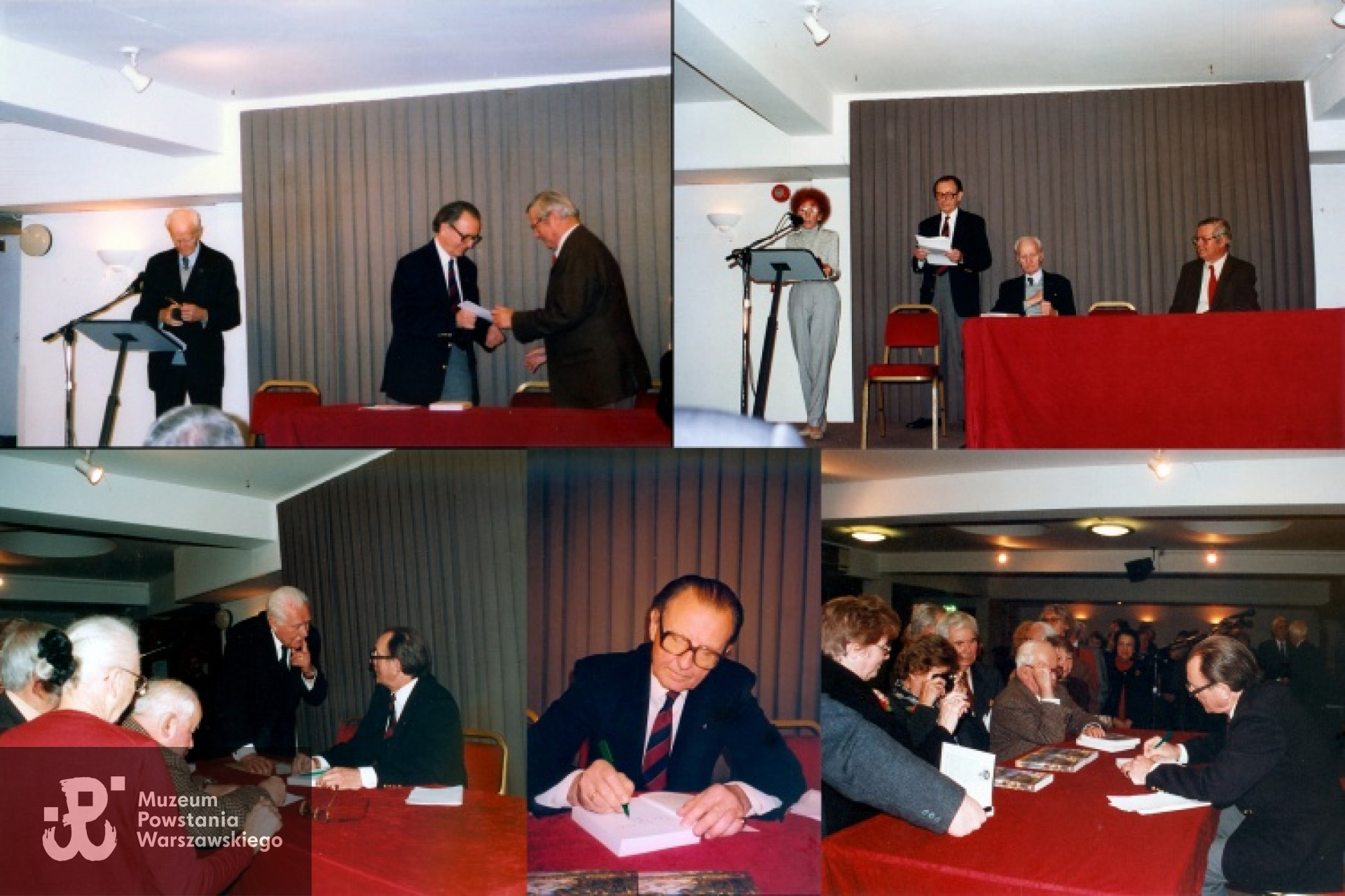 Wręczenie Krzysztofowi Głuchowskiemu Nagrody Związku Pisarzy Polskich na Obczyźnie i promocja jego książki Śladami pradziadów w Polskim Ośrodku Społeczno Kulturalnym w Londynie 4 Listopada 2002 r. Z archiwum rodzinnego Krzysztofa Głuchowskiego.