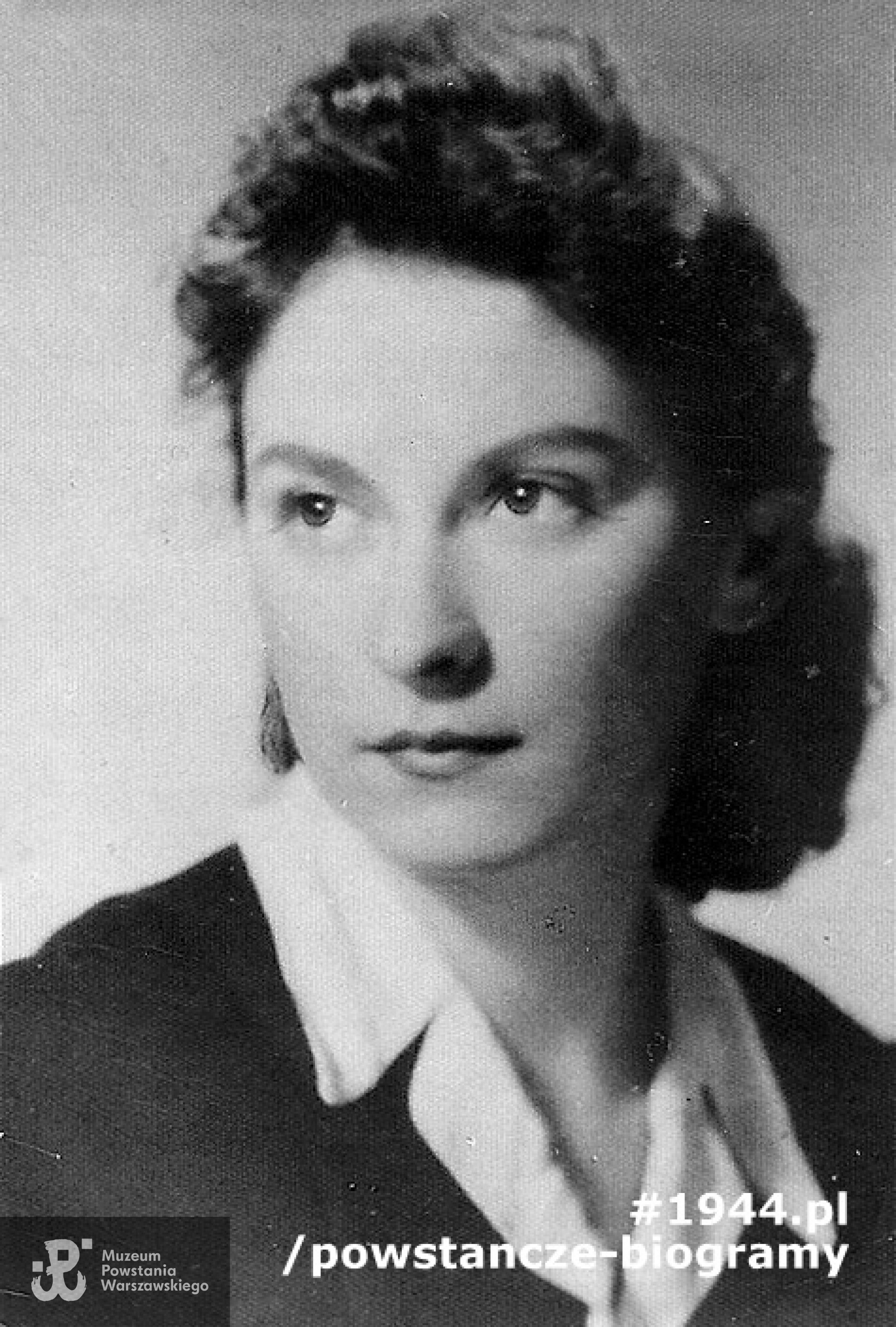 Łączniczka Ewa Orzechowska - Jeglińska „Ewa” (1923-2018). Fot. z archiwum rodzinnego, udostępnił p. Piotr Jegliński 