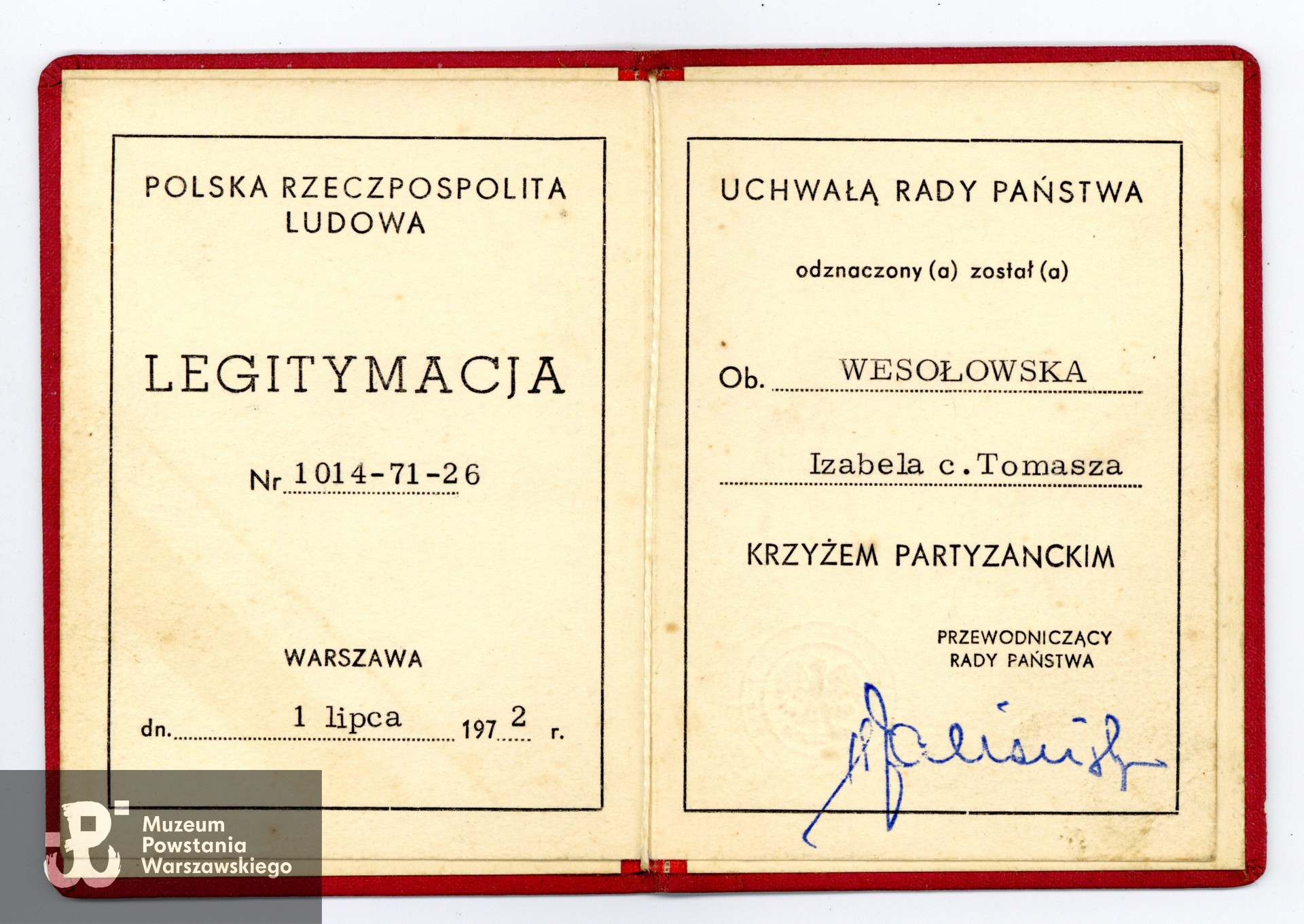 Ze zbiorów rodzinnych p. Małgorzaty Wodiczko. 