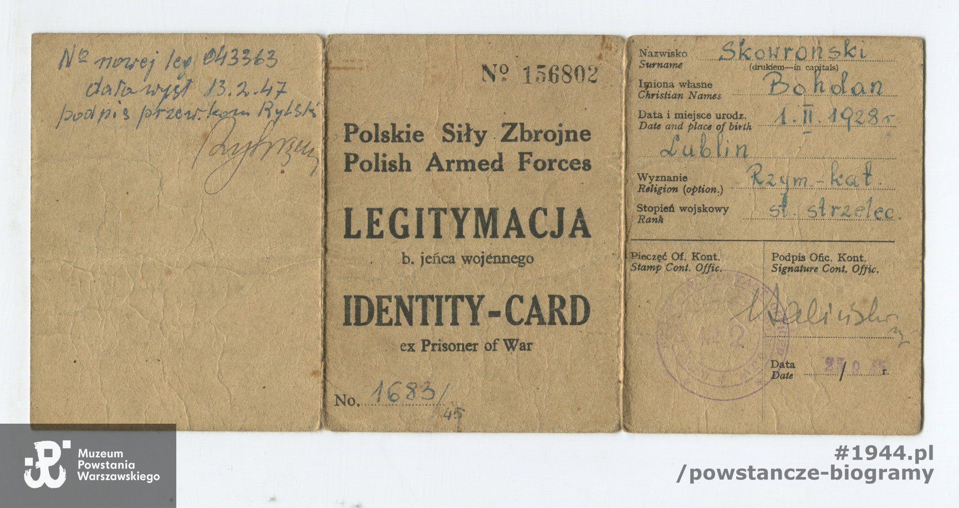 Z archiwum prywatnego p. Margaret Skowronski (Australia)