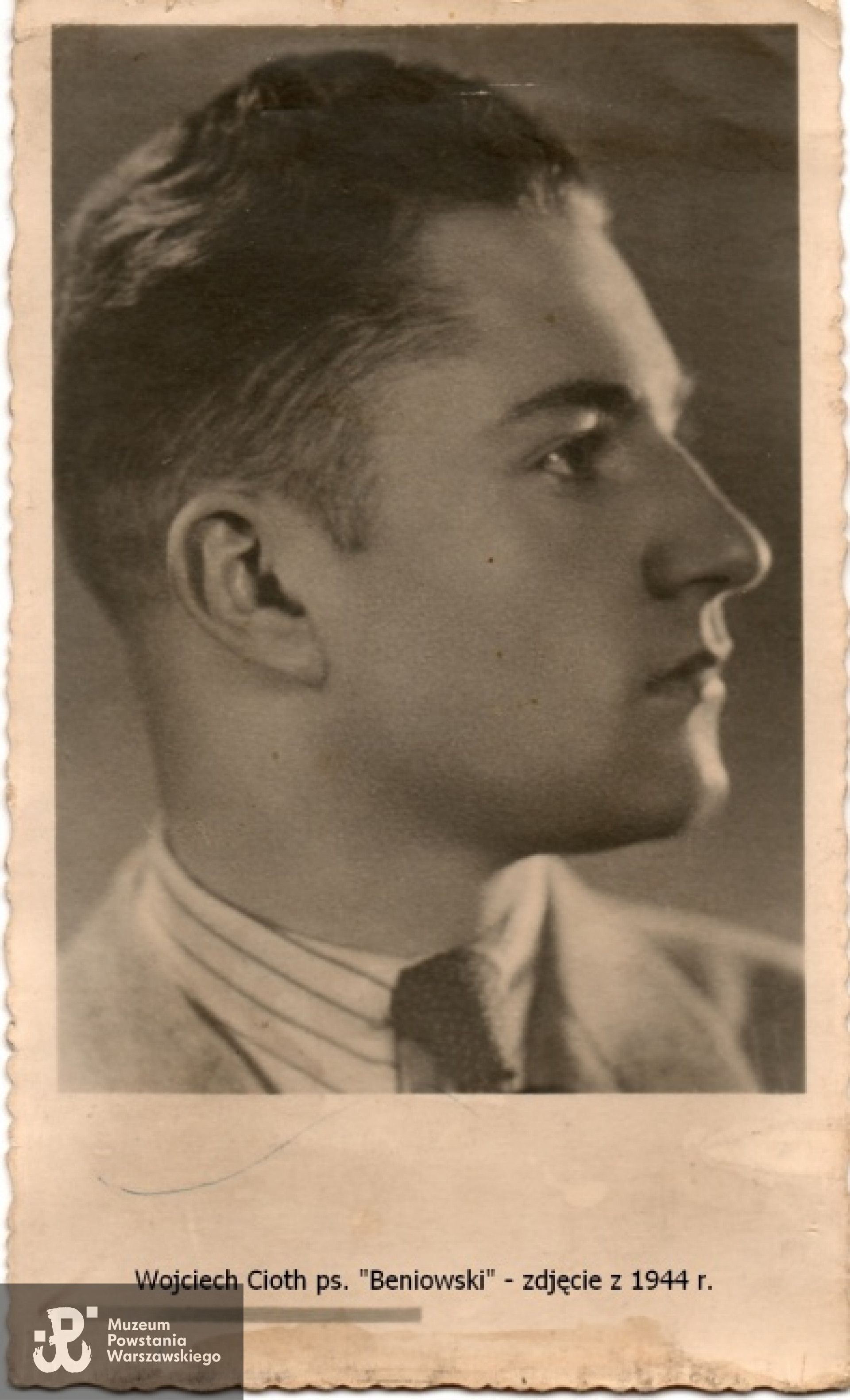 Wojciech Cioth w roku 1944. Fot. archiwum rodzinne Elżbiety Cioth