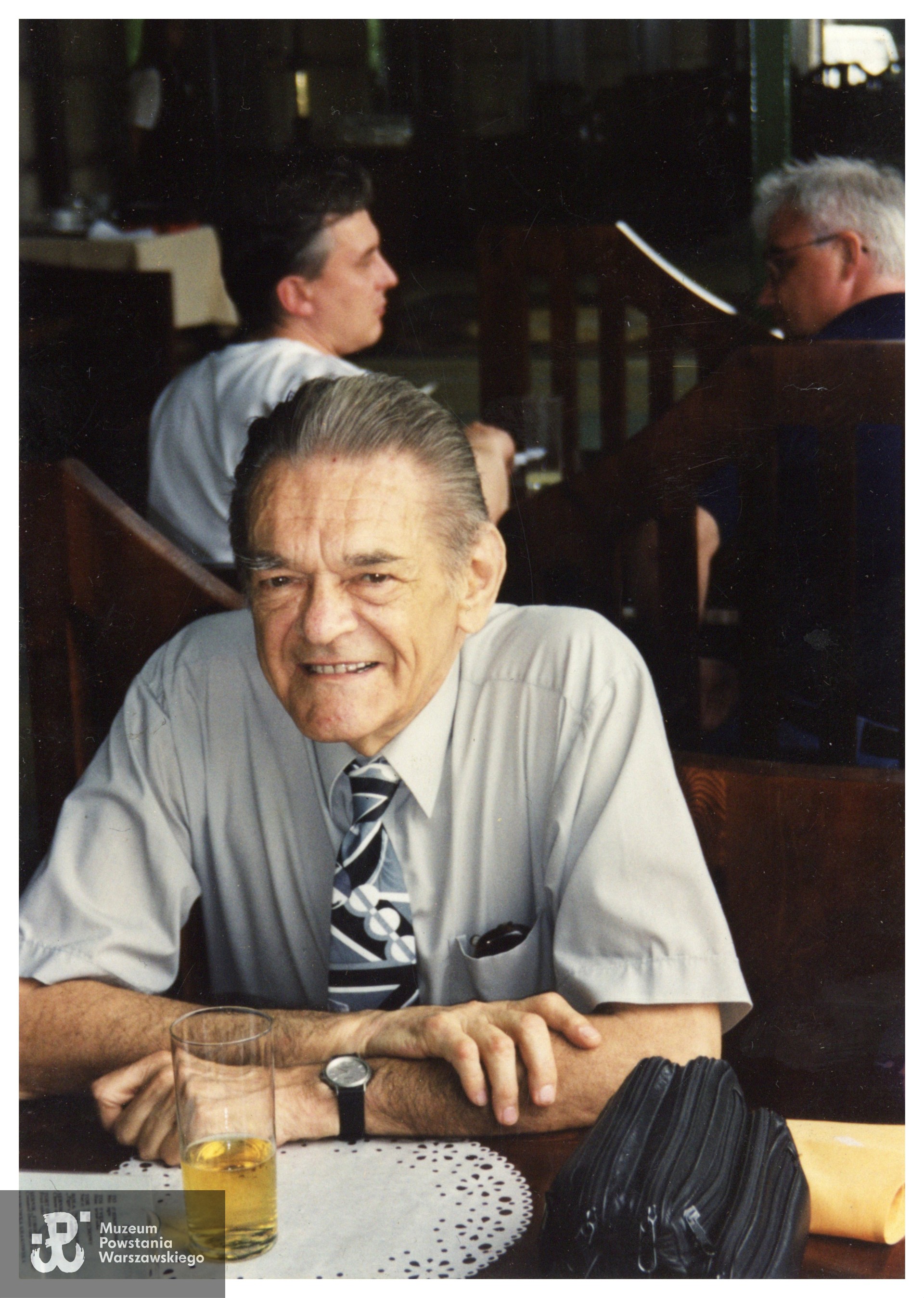 Jan Wierny - fotografia powojenna. Fot. ze zbiorów rodzinnych p. Joanny Lechowicz, córki Powstańca. Skany wykonano w Muzeum Powstania Warszawskiego wiosną 2025 r.