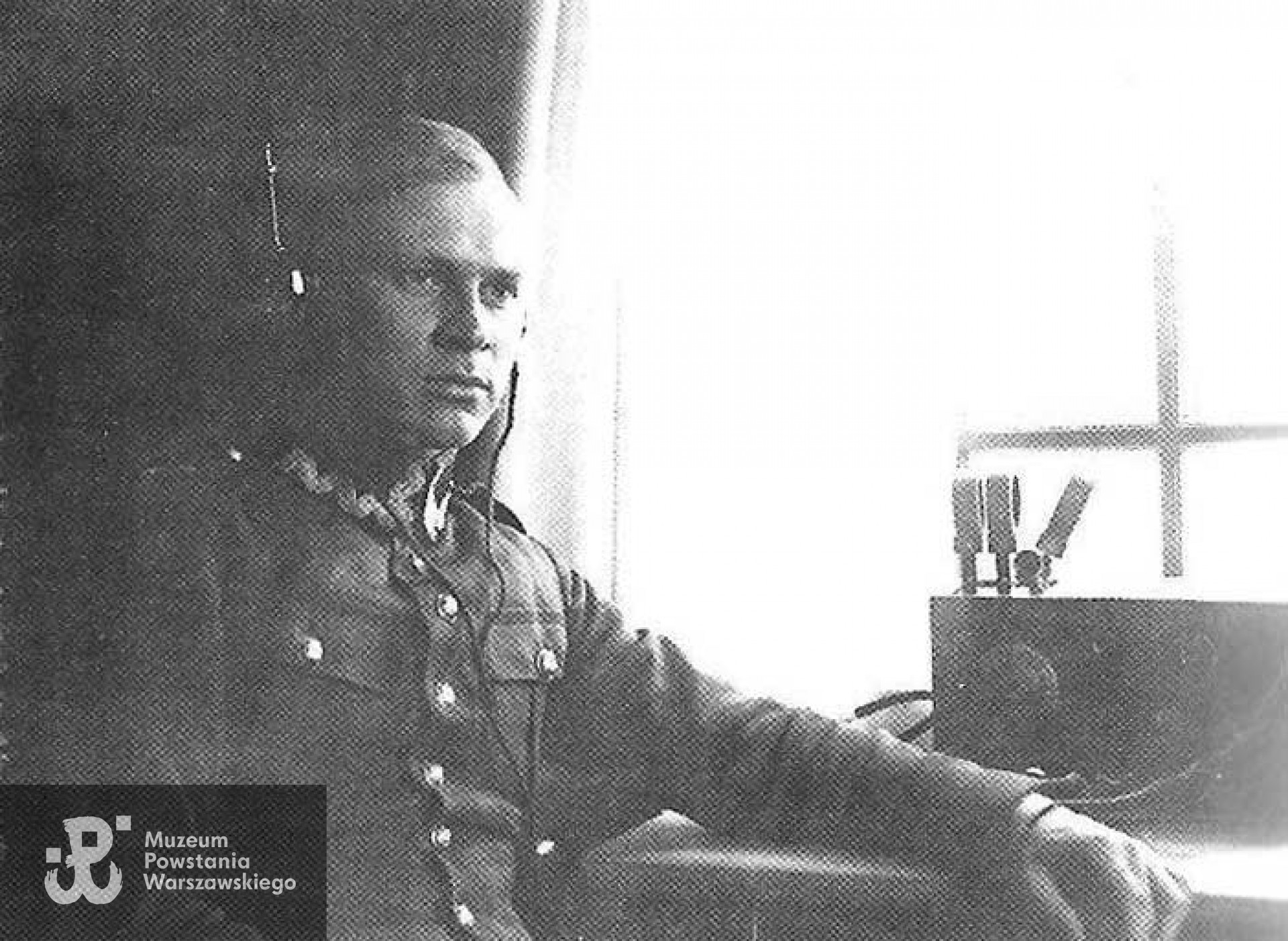 Wacław Iwanowski w latach 20. jako porucznik-lekarz KOP