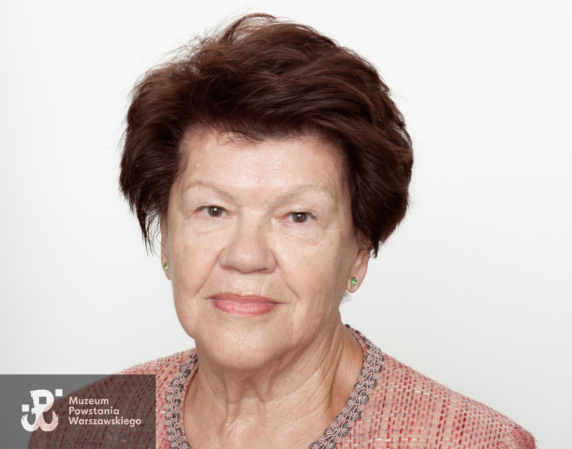 Bogumiła Bareńska-Bukowska. Zdjęcie z serii portretów Powstańców Warszawskich wykonanych w ramach projektu "1944/70/2014" realizowanego przez grupę WWPHOTO dla uczczenia 70. rocznicy wybuchu Powstania Warszawskiego. Muzeum Powstania Warszawskiego, 22.07-04.08 2013.