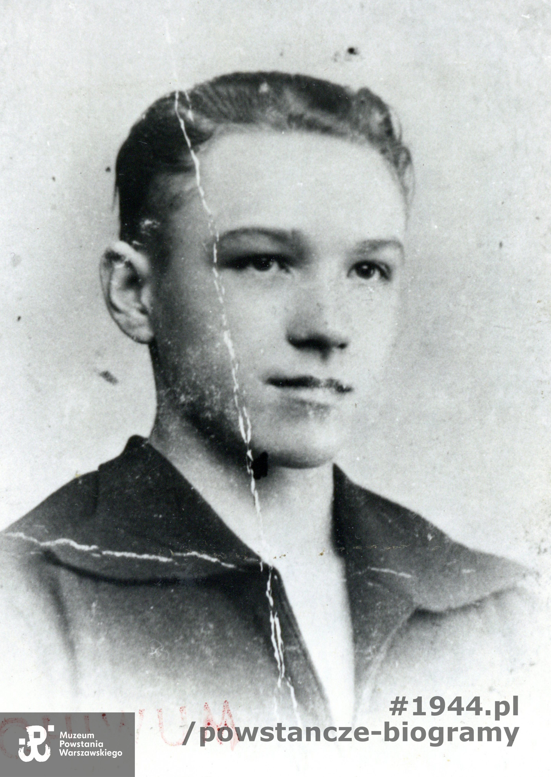 st. strz. Feliks Flizikowski ps. "Sokół" (1924-1944). Fot. ze zbiorów Muzeum Powstania warszawskiego, P/7035 - Gozdawa.