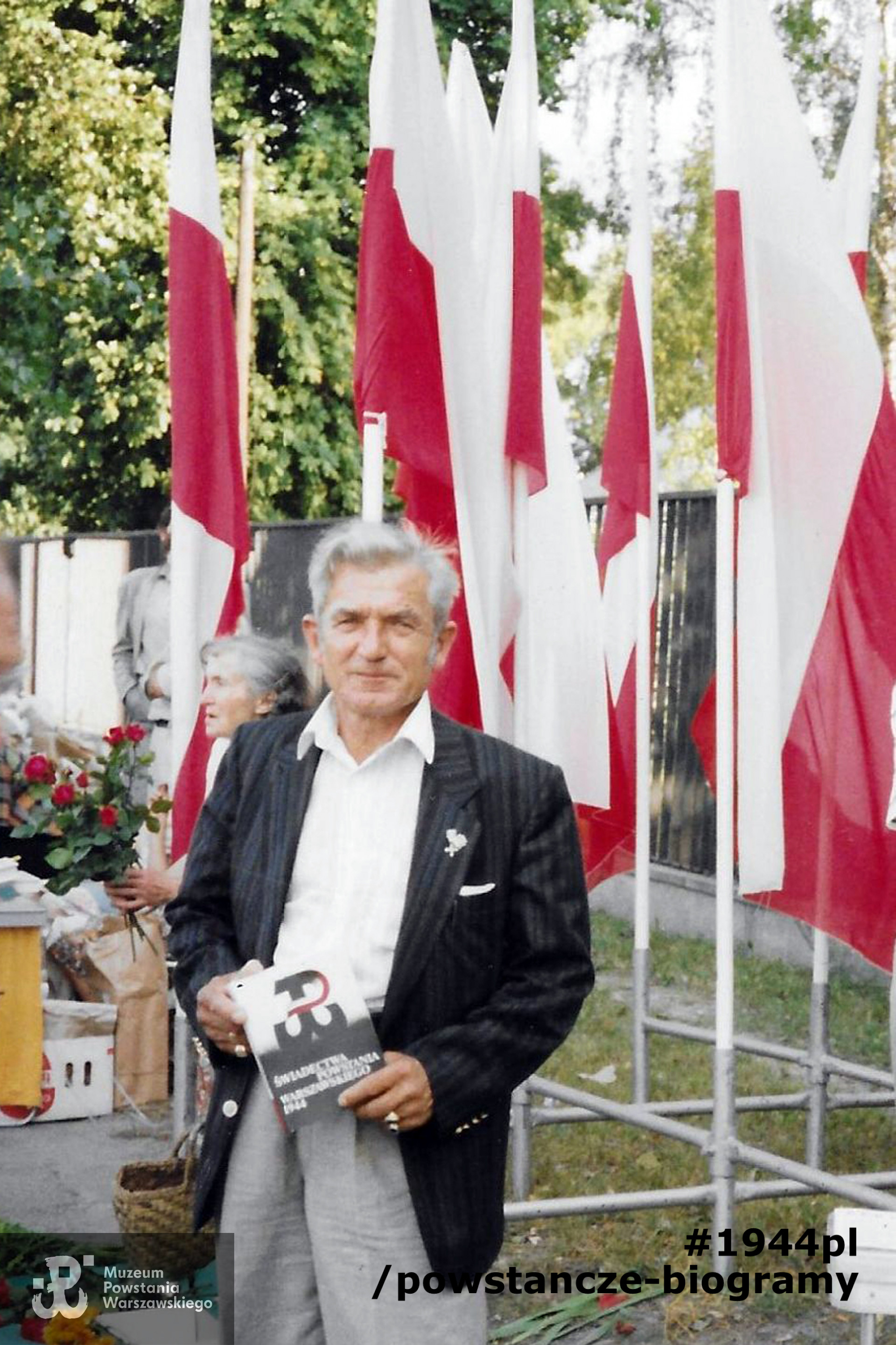 Sierpniowa wizyta w Warszawie, Powązki Wojskowe. Fot. w imieniu rodziny udostępnił p. Dariusz Kopka