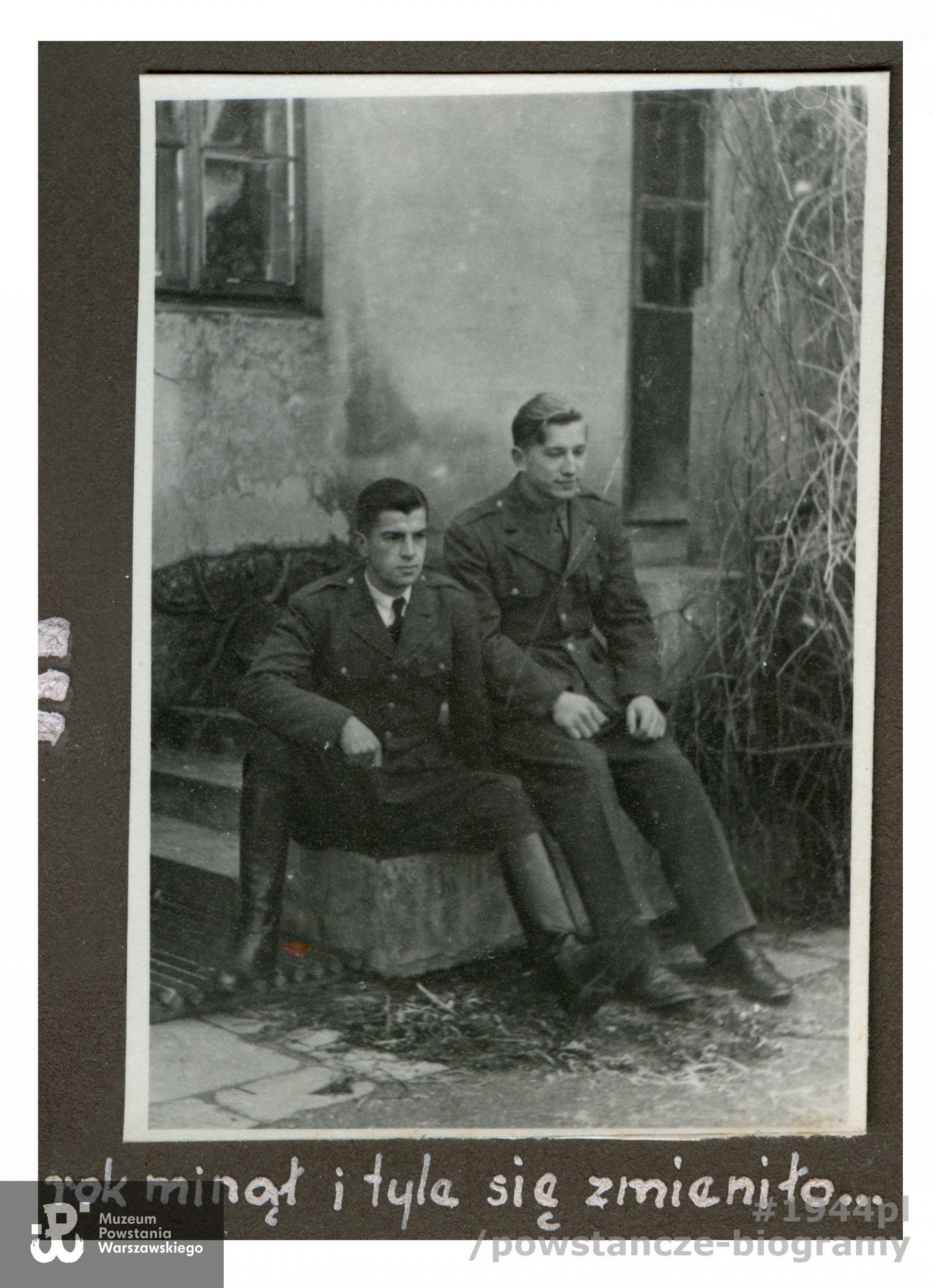 Po powrocie z obozu jenieckiego. Fot. z archiwum rodzinnego p. Lecha Sedlaczka ps. Hak