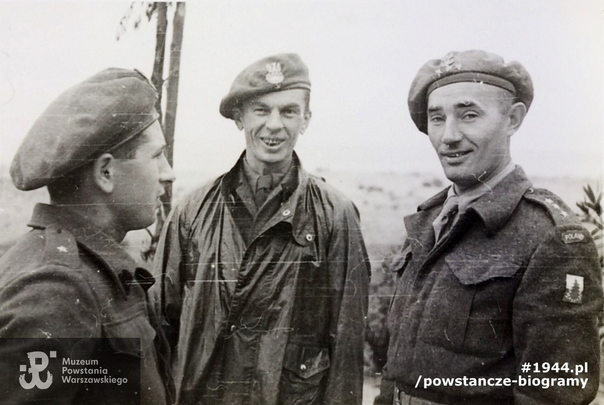 Listopad 1946: Silvi Marina (Włochy). Fot. z archiwum rodzinnego córki, udostępnione za pośrednictwem p. Ryszarda Malinowskiego