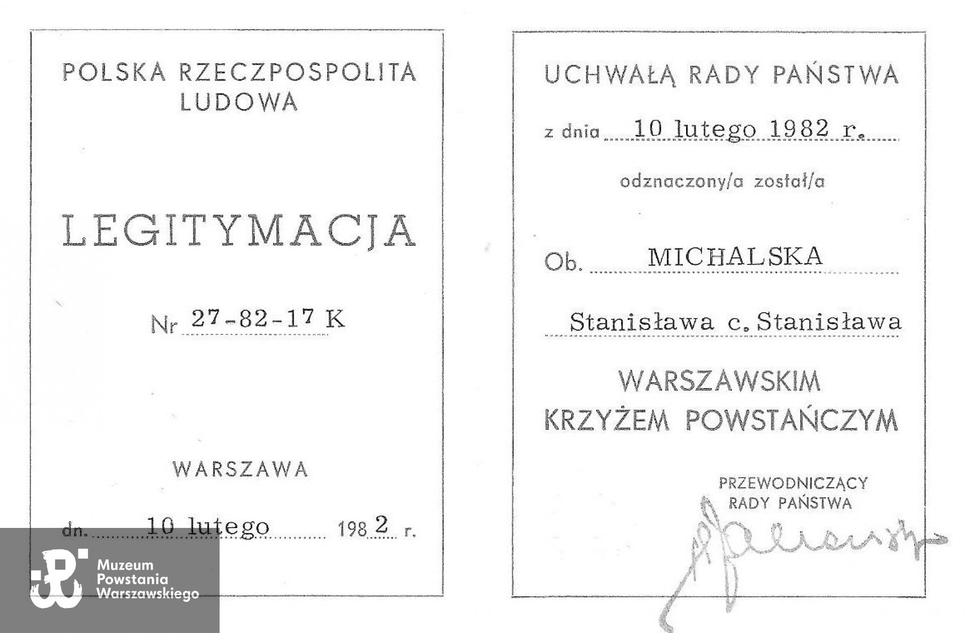 Z archiwum rodzinnego córki, p. Jolanty Gwardeckiej