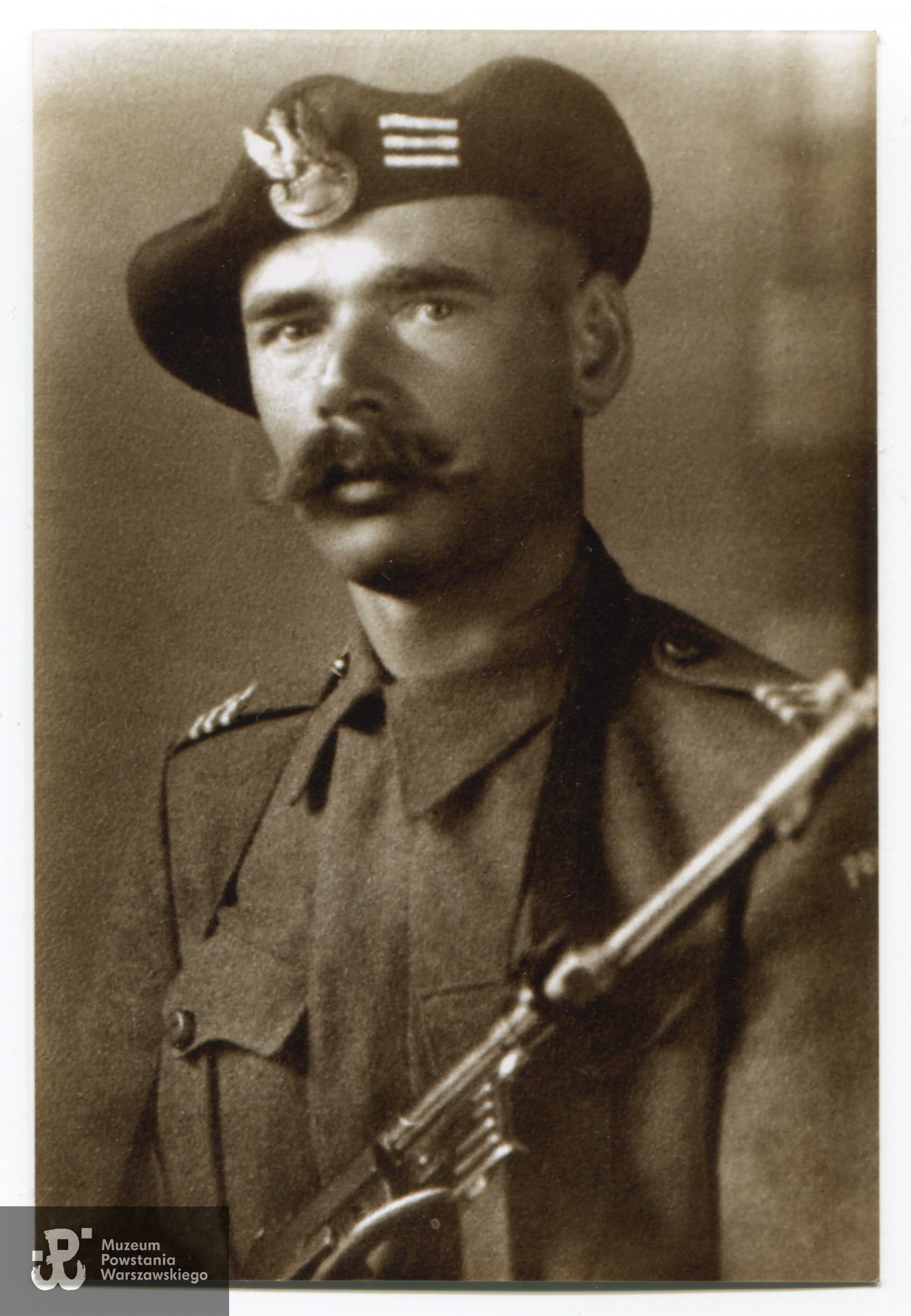 Stanisław Piluch ps. "Wyrwicz"  tuż po wojnie. Fot. z archiwum rodzinnego Stanisława Pilucha, obecnie w zbiorach MPW