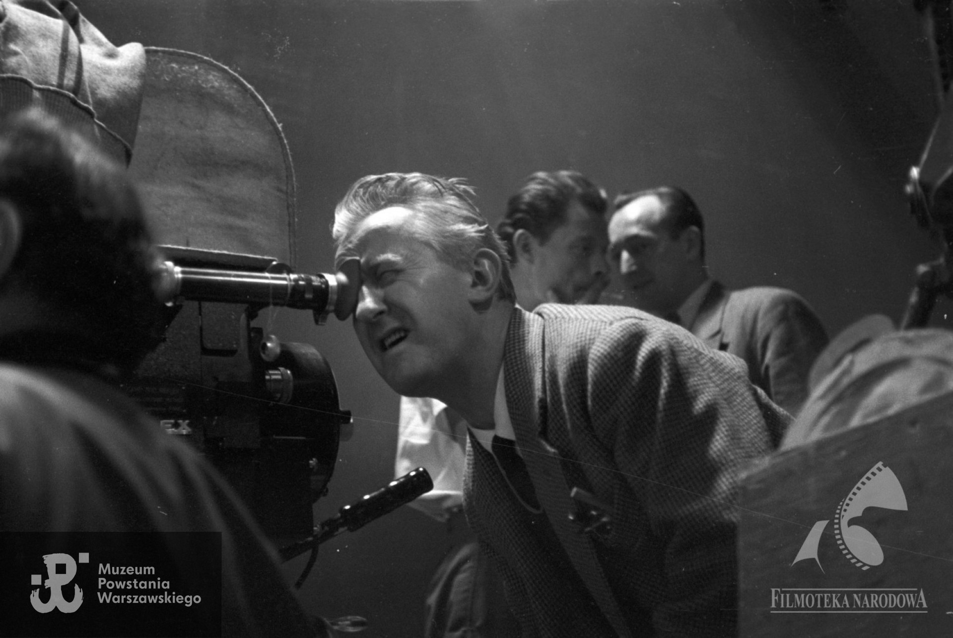 Fotografia ze zbiorów Filmoteki Narodowej - Instytut  Audiowizualny, Studio Filmowe ”Kadr”, 1962 r.  <strong><i> fototeka.fn.org.pl</i></strong>.