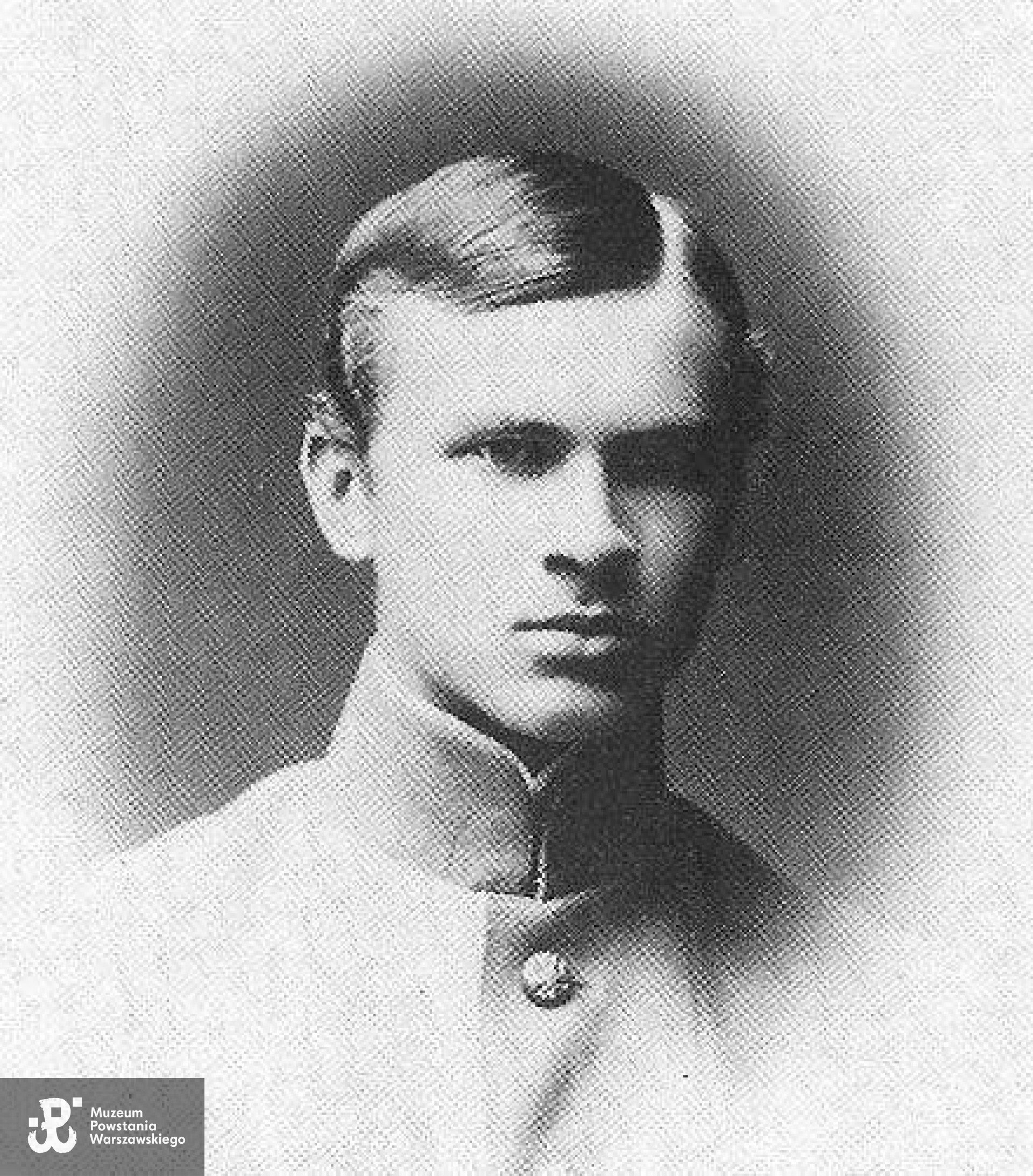 Wacław Iwanowski - rok 1915, w mundurze ucznia bursy "Tatianski institut"