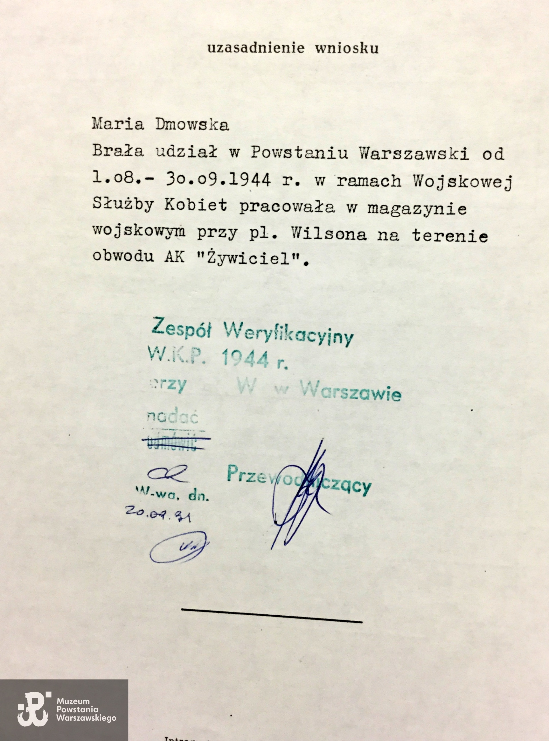 Skan - materiały do Słownika Biograficznego Uczestników PW, kwerenda AAN