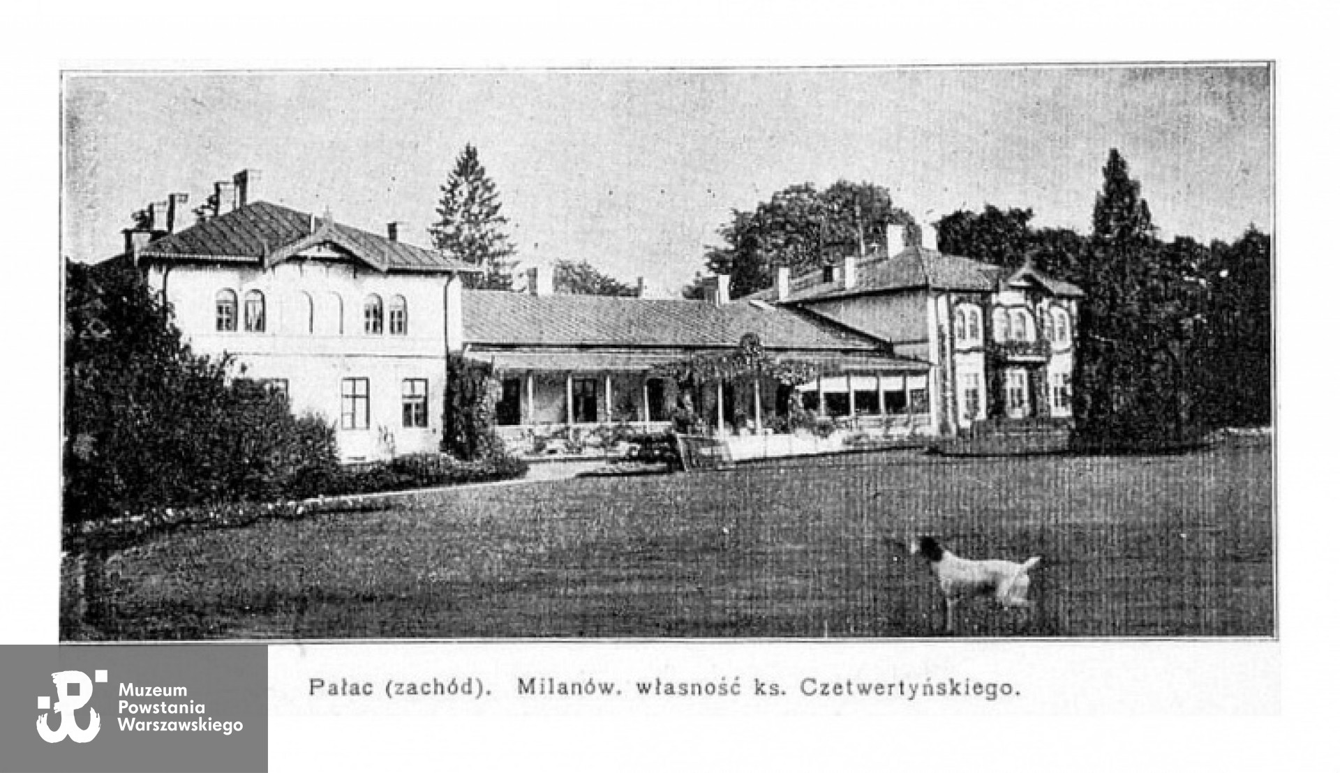 Milanów, pałac książąt Czetwertyńskich, miejsce narodzin hr. Marii Tarnowskiej