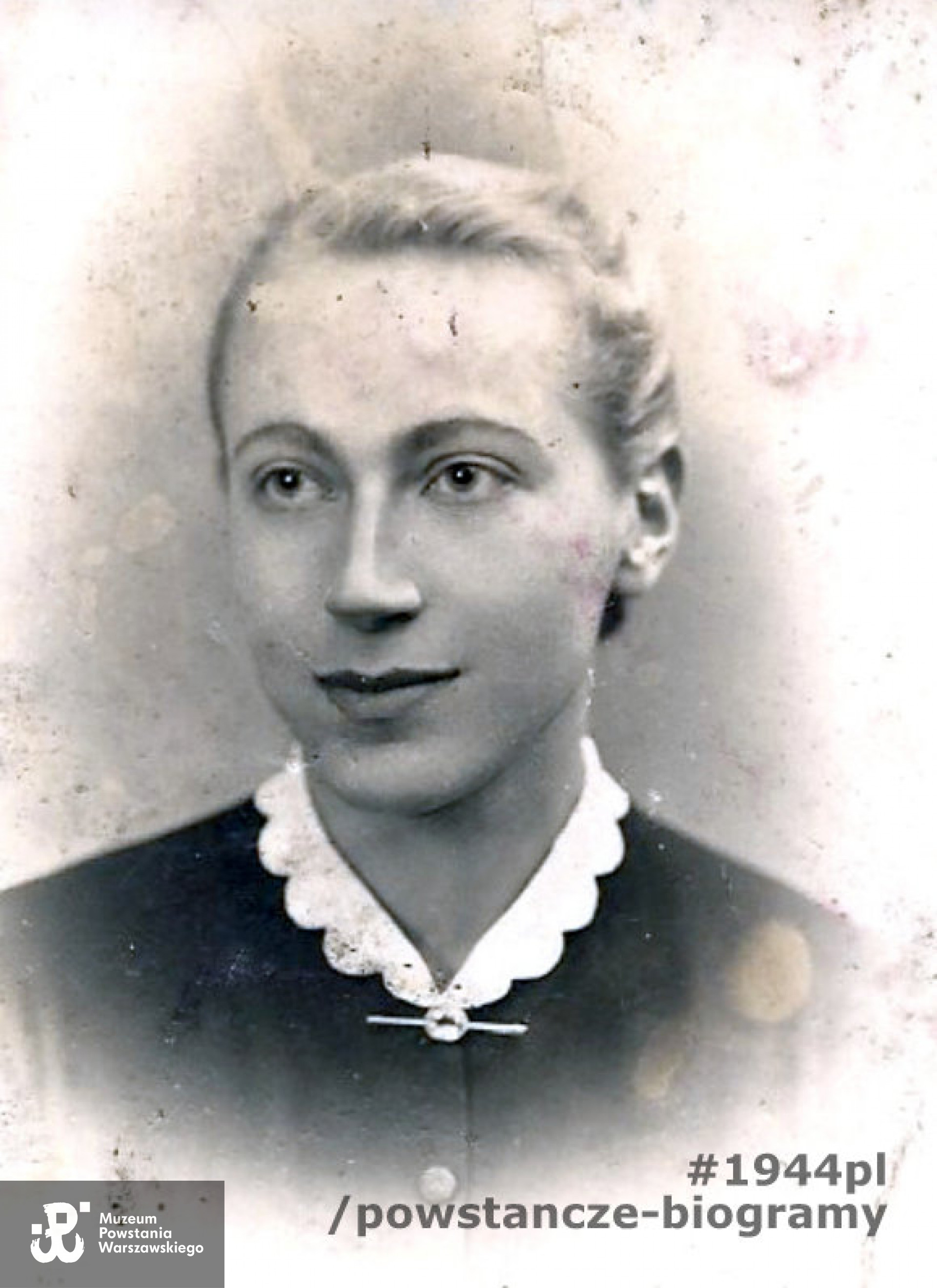 Janina Staszewska z domu Jaworowska "Janina" (1918-1944). Fot. ze zbiorów rodzinnych udostępnił p. Tomasz Staszewski