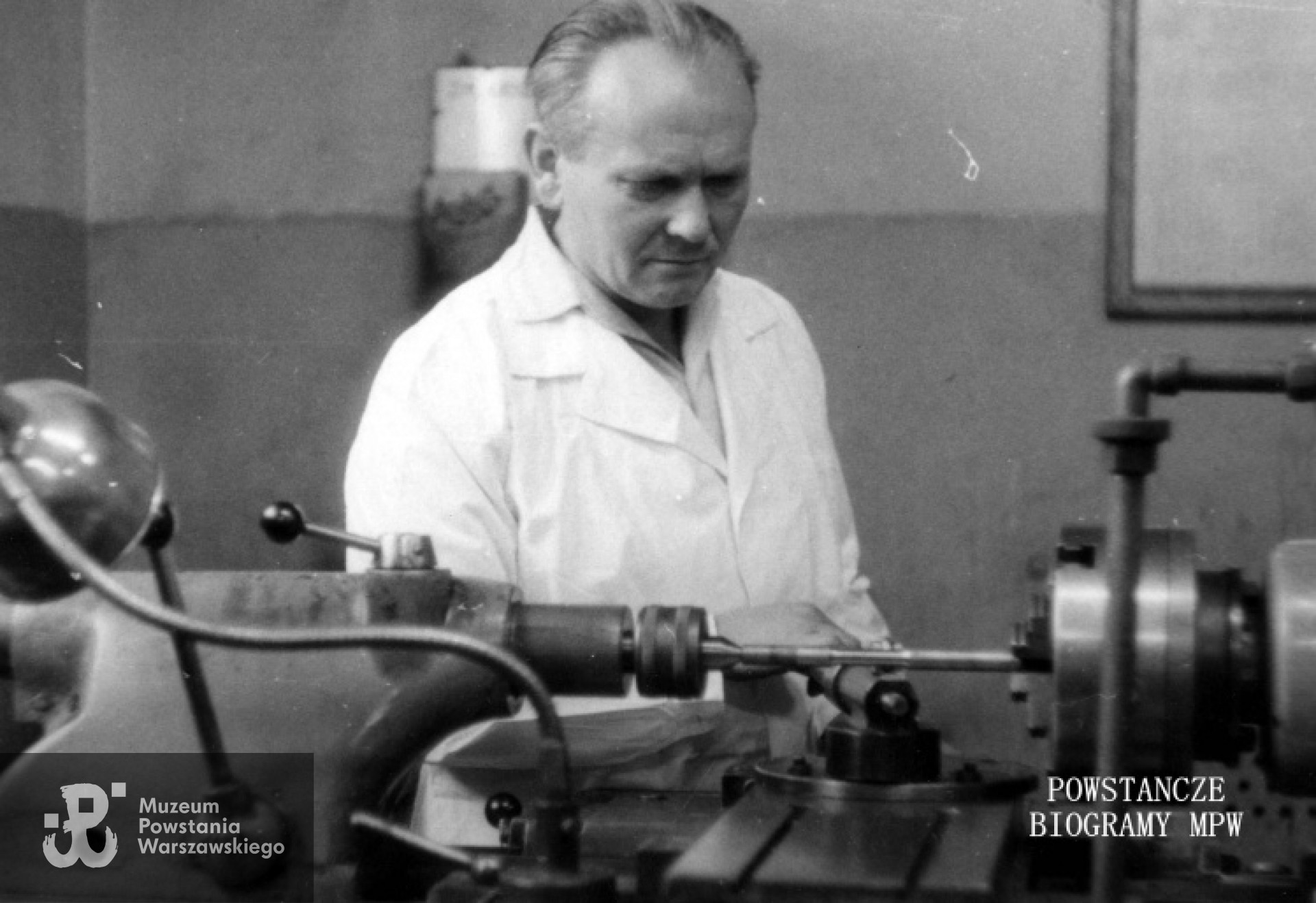 Stanisław Grzeliński - Zakłady Mechaniczne "Ursus", 1960 r. Z archiwum Stanisława Grzelińskiego