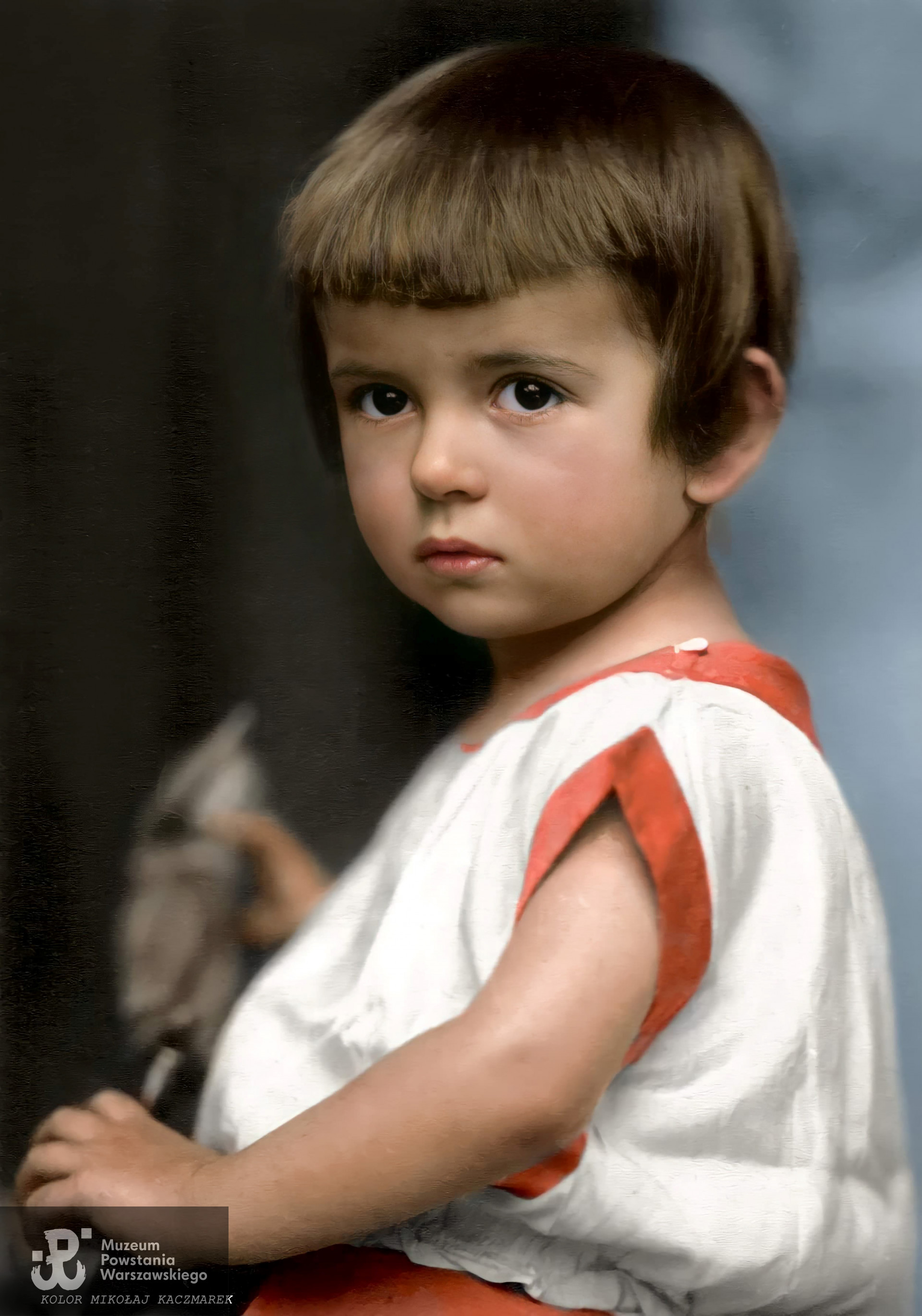 To samo ujęcie z koloryzacji Mikołaja Kaczmarka - udostępnił p. Paweł Zdun, archiwum rodzinne