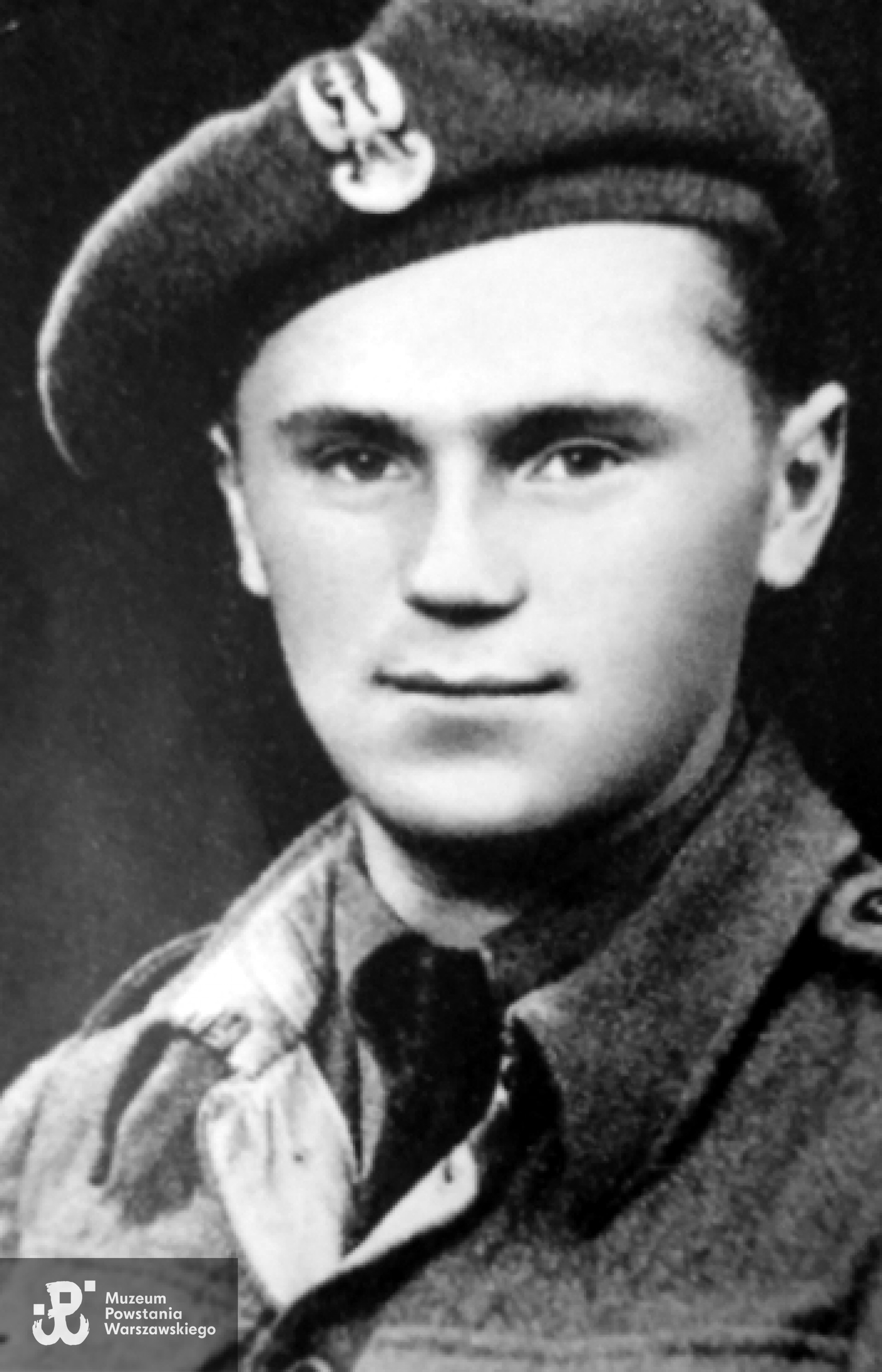 st. strz. Roman Iskrzyński ps. "Iskra". Fot. ze zbiorów rodzinnych p. Andrzeja Iskrzyńskiego, syna Powstańca. W imieniu kuzyna zdjęcie udostępnił p. Józef Rodzoś.