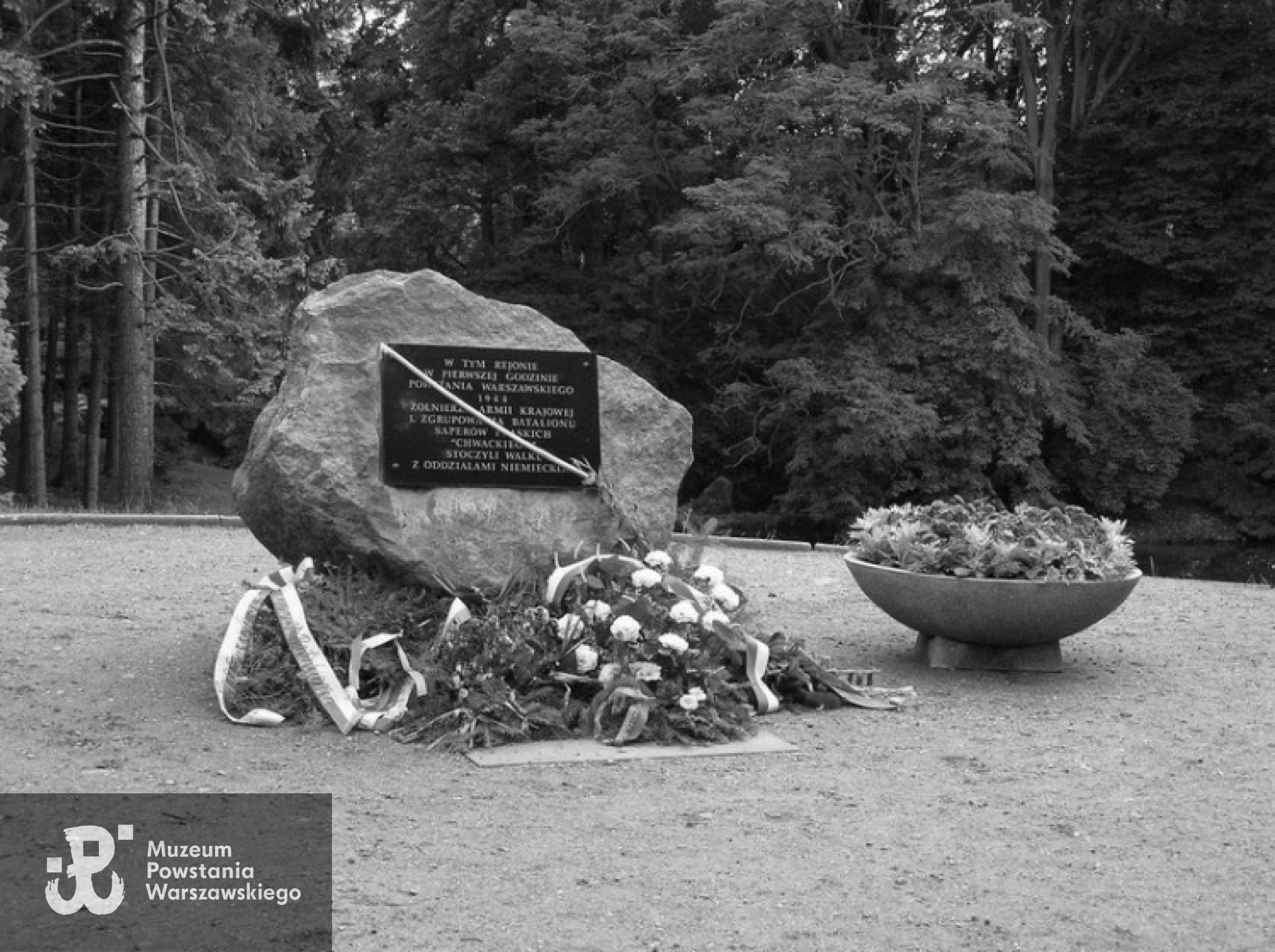 Głaz pamięci Batalionu Saperów Praskich