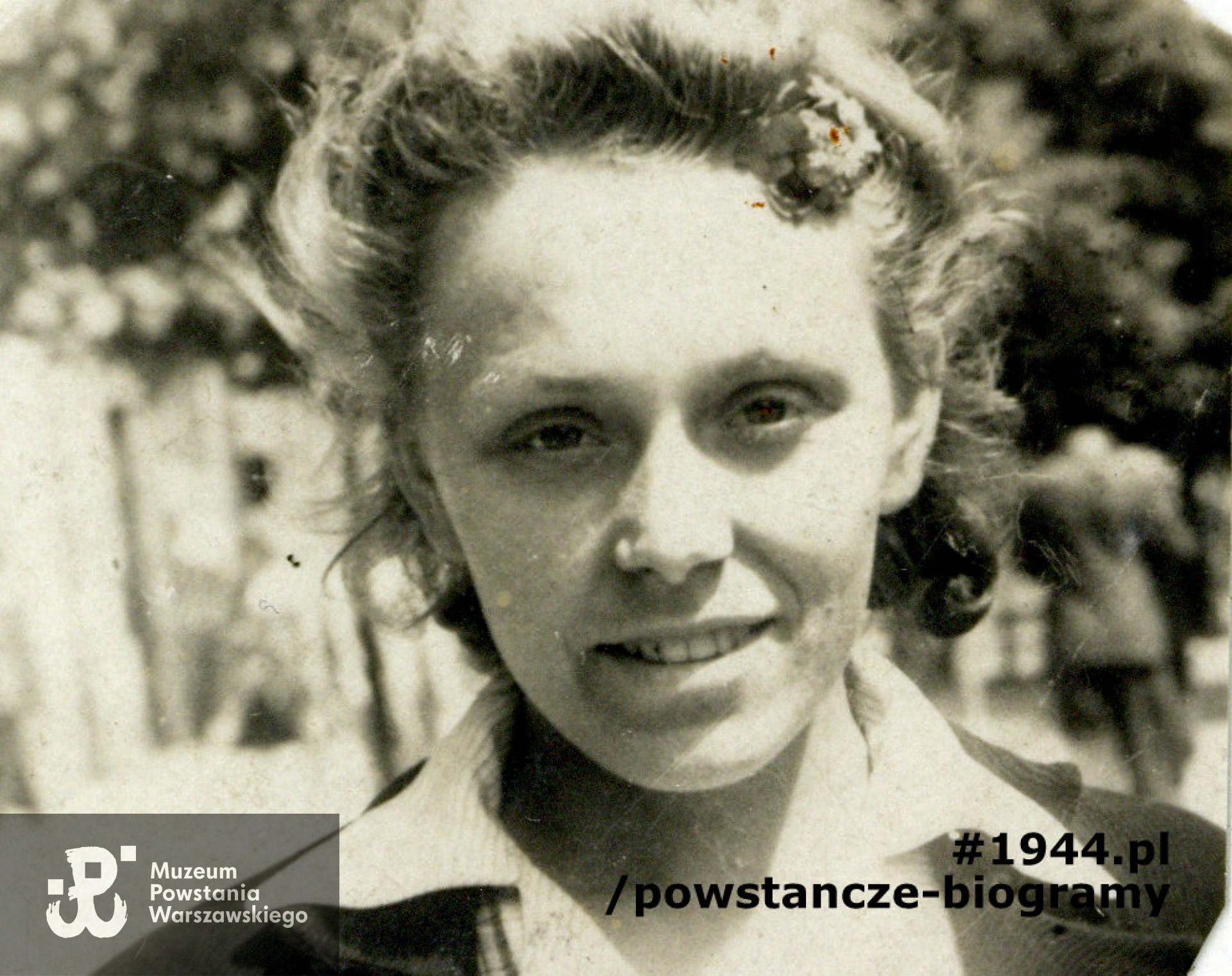 Krystyna Łopatowska - Dękierowska „Krysia”, „Mała Krysia” (1929-2015) Fot. ze zbiorów Muzeum Powstania Warszawskiego