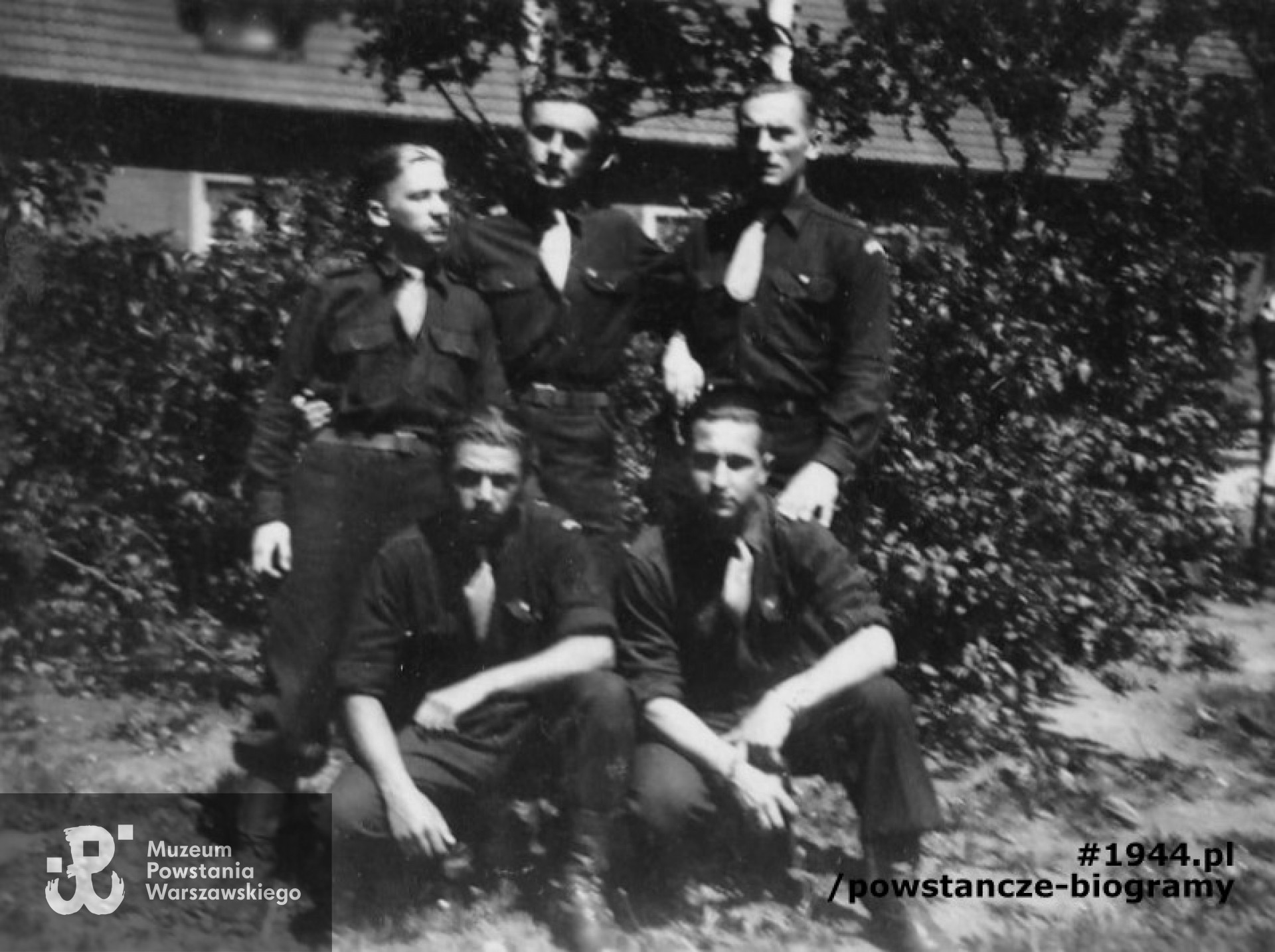 Koszary w Zündorf (Kolonia) - 1946 rok. Fot. archiwum rodzinne, udostępnił wnuk, p. Konrad Tarnopolski