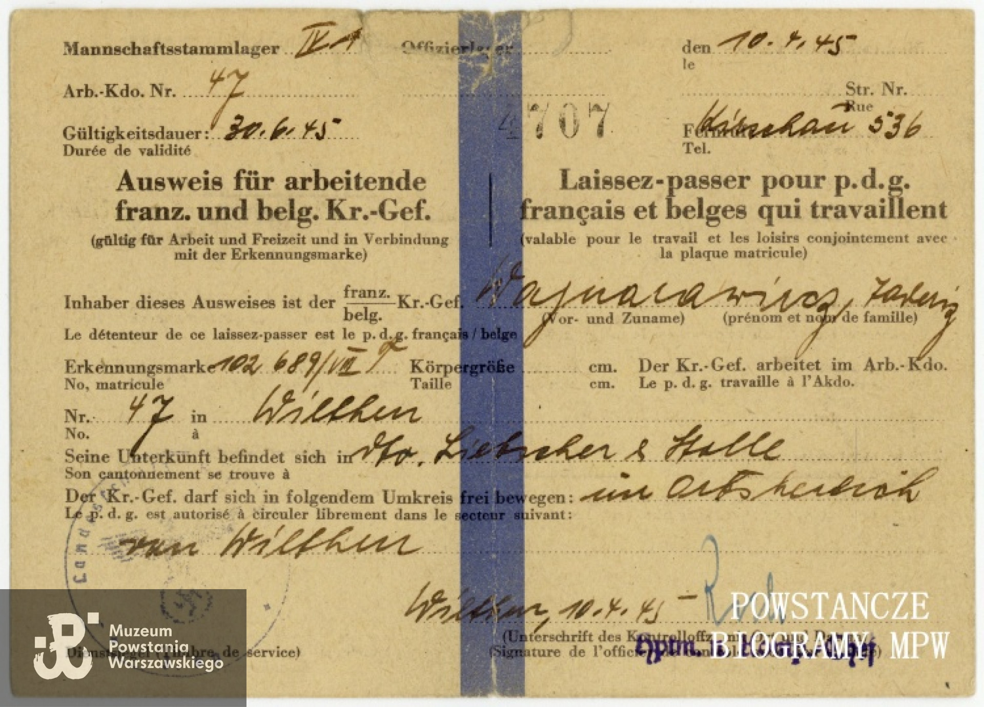 Ze zbiorów Muzeum Powstania Warszawskiego, sygn. P/7629