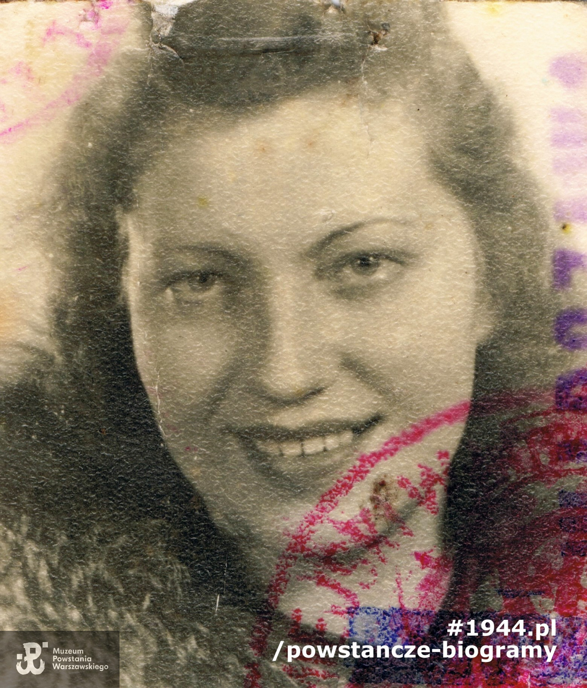 Krystyna Puławska - Wolska "Sarenka" (1925-2004). Fot. z archiwum rodzinnego udostępniła Iwona Ewa Kirejczyk 