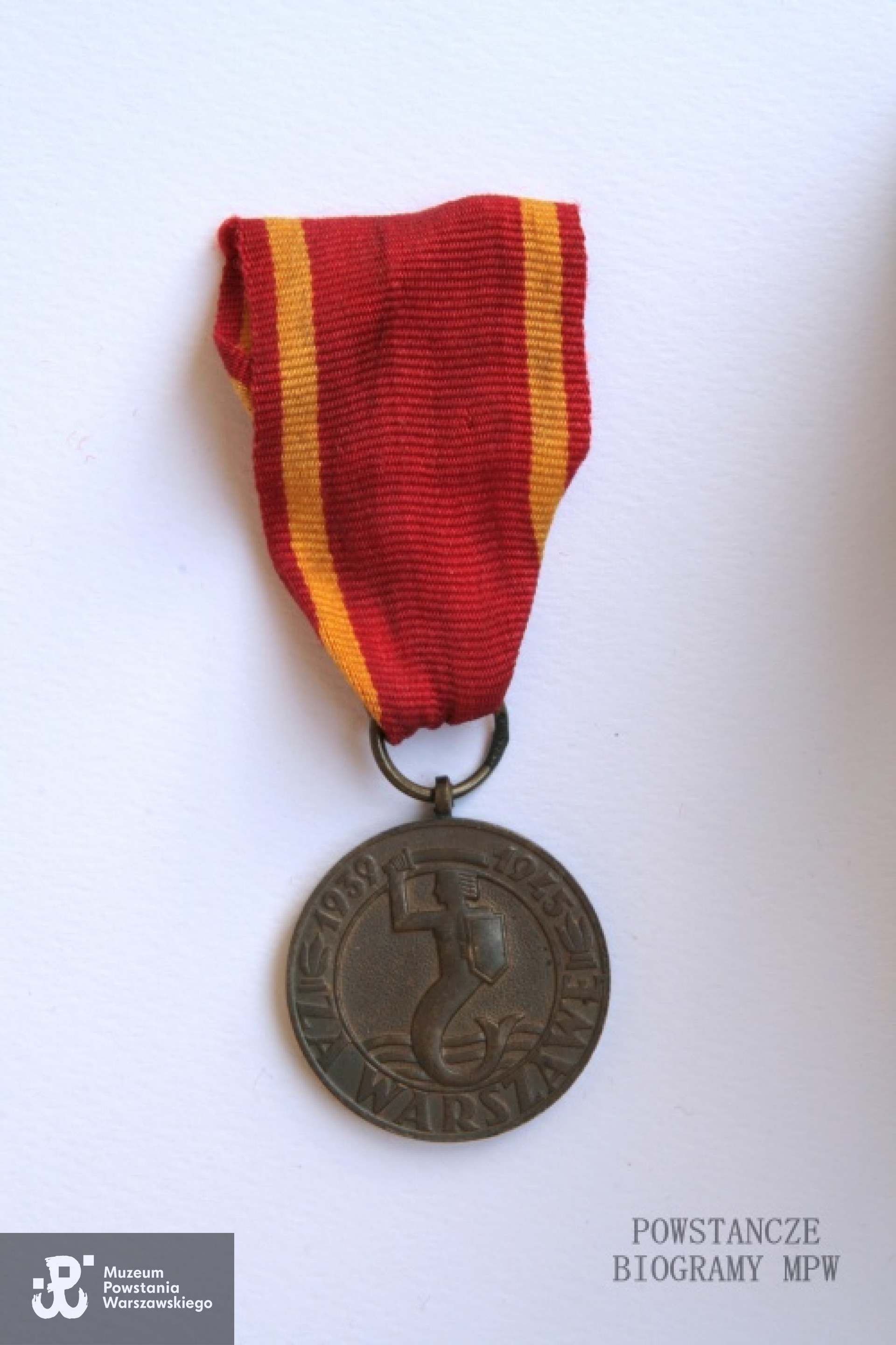 Medal za Warszawę. Z archiwum rodzinnego córki