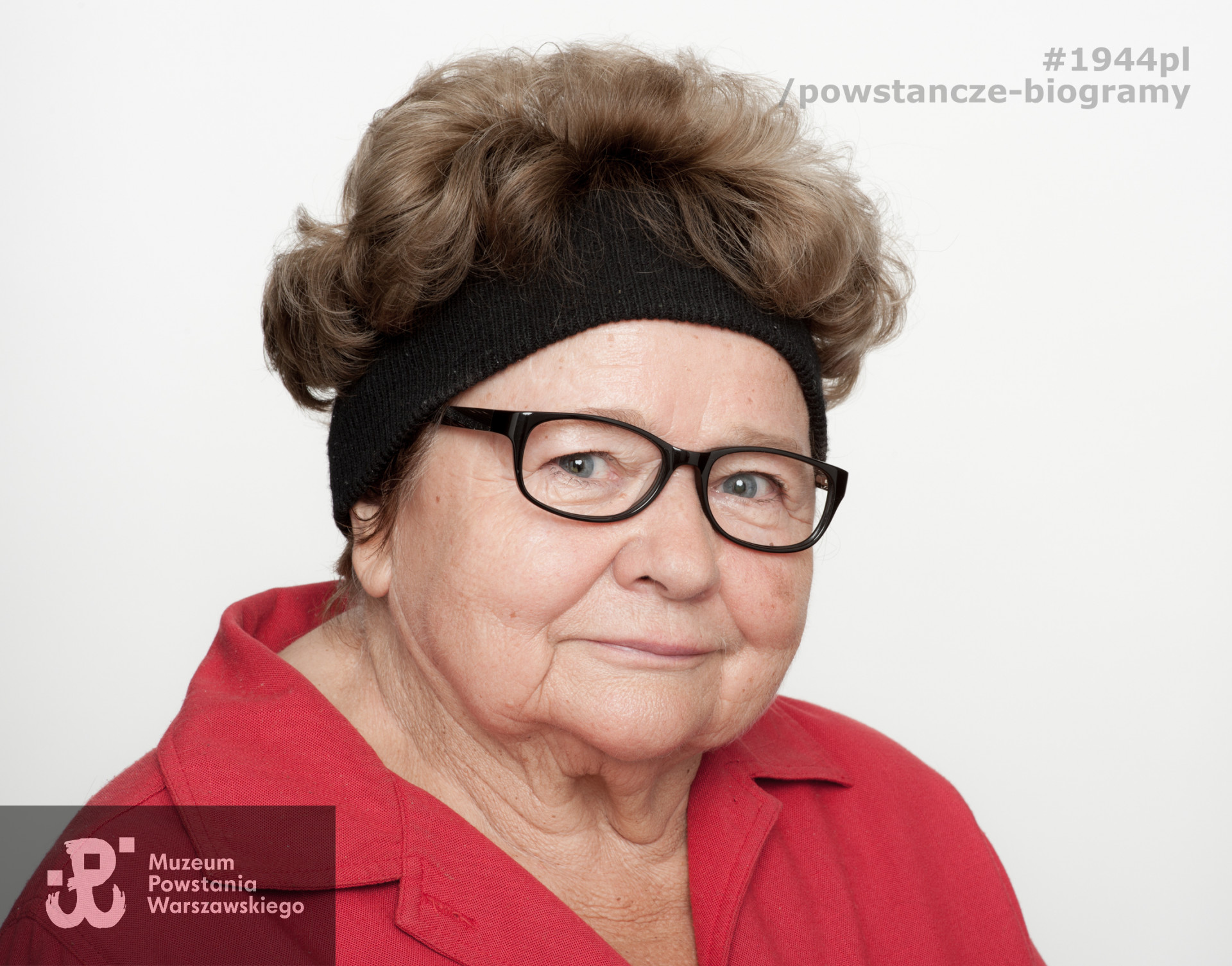 Anna Czerska. Zdjęcie z serii portretów Powstańców Warszawskich wykonanych w ramach projektu "1944/70/2014" realizowanego przez grupę WWPHOTO dla uczczenia 70. rocznicy wybuchu Powstania Warszawskiego. Muzeum Powstania Warszawskiego, 22.07-04.08 2013.