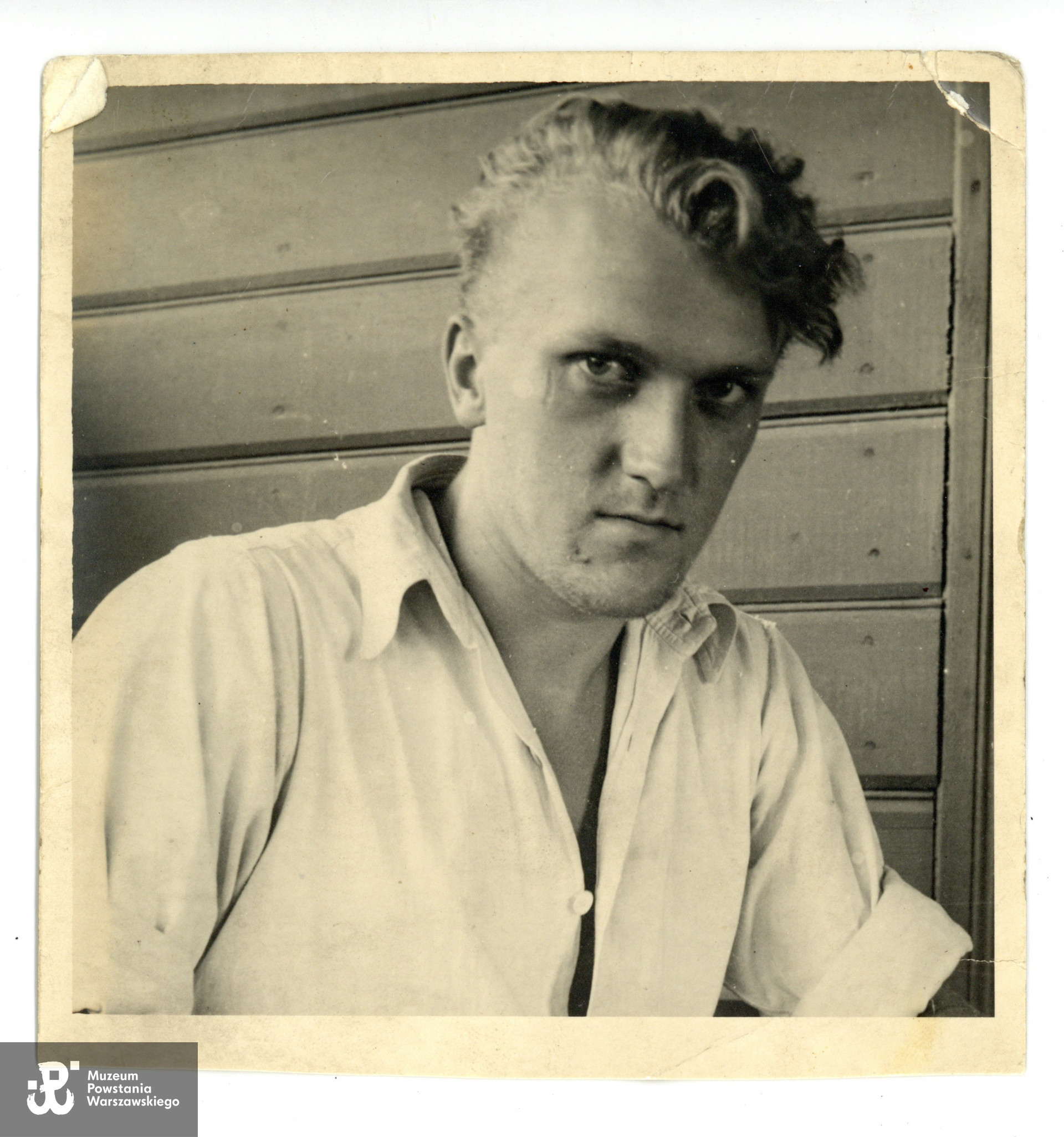 Jerzy Krzymowski "Jodła" (1920-2003). Ze zbiorów rodzinnych p. Anny Krzymowskiej-Hachuły, córki Jerzego Krzymowskiego.