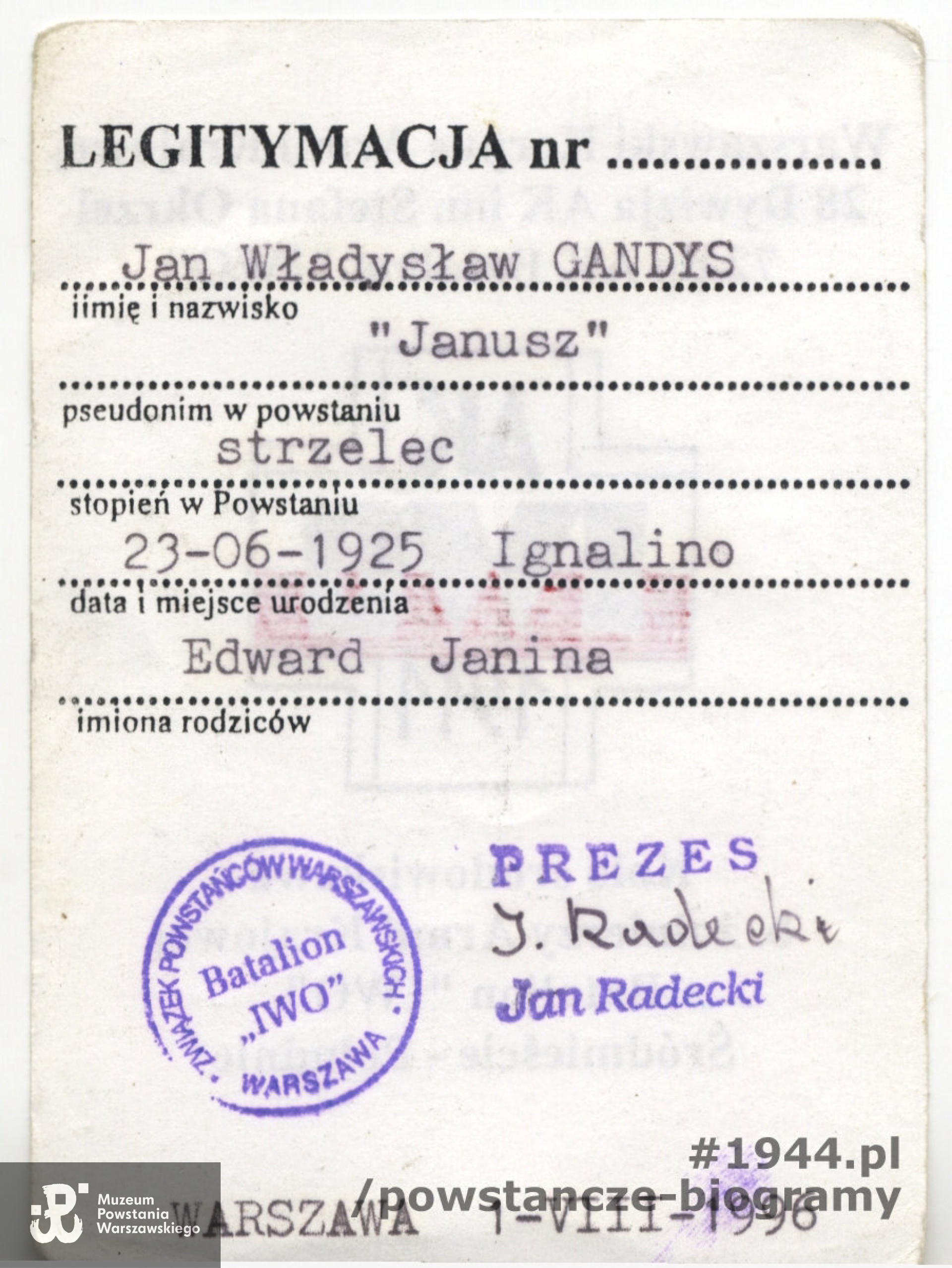 Fot. z archiwum rodzinnego