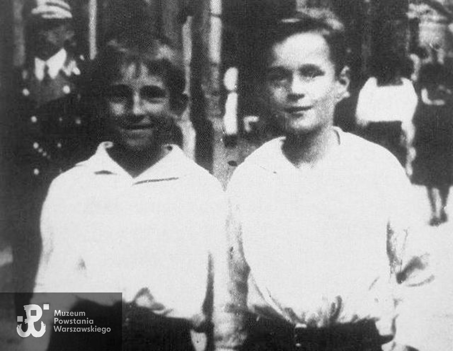 Inowrocław, lata 30-te.Wiesław Knast  'Kujawiak" i Jan Wybrański "Kanty"