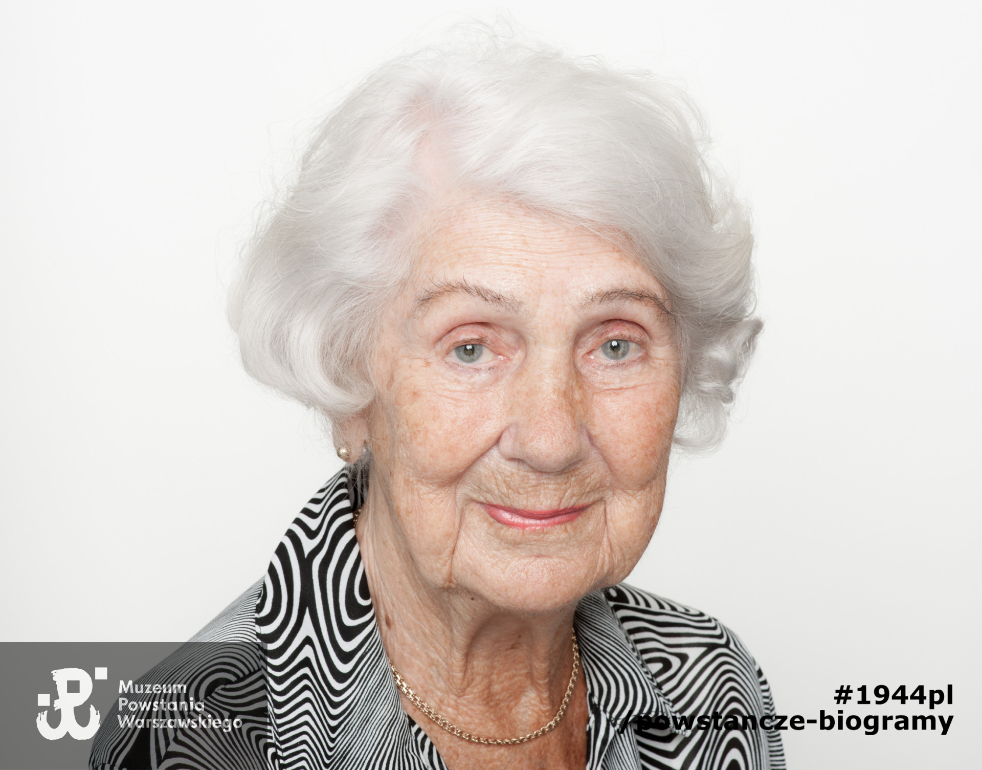 Zdjęcie z serii portretów Powstańców Warszawskich w ramach projektu "1944/70/2014" realizowanego przez grupę WWPHOTO dla uczczenia 70 rocznicy wybuchu Powstania Warszawskiego. Muzeum Powstania Warszawskiego, 22.07-04.08 2013.